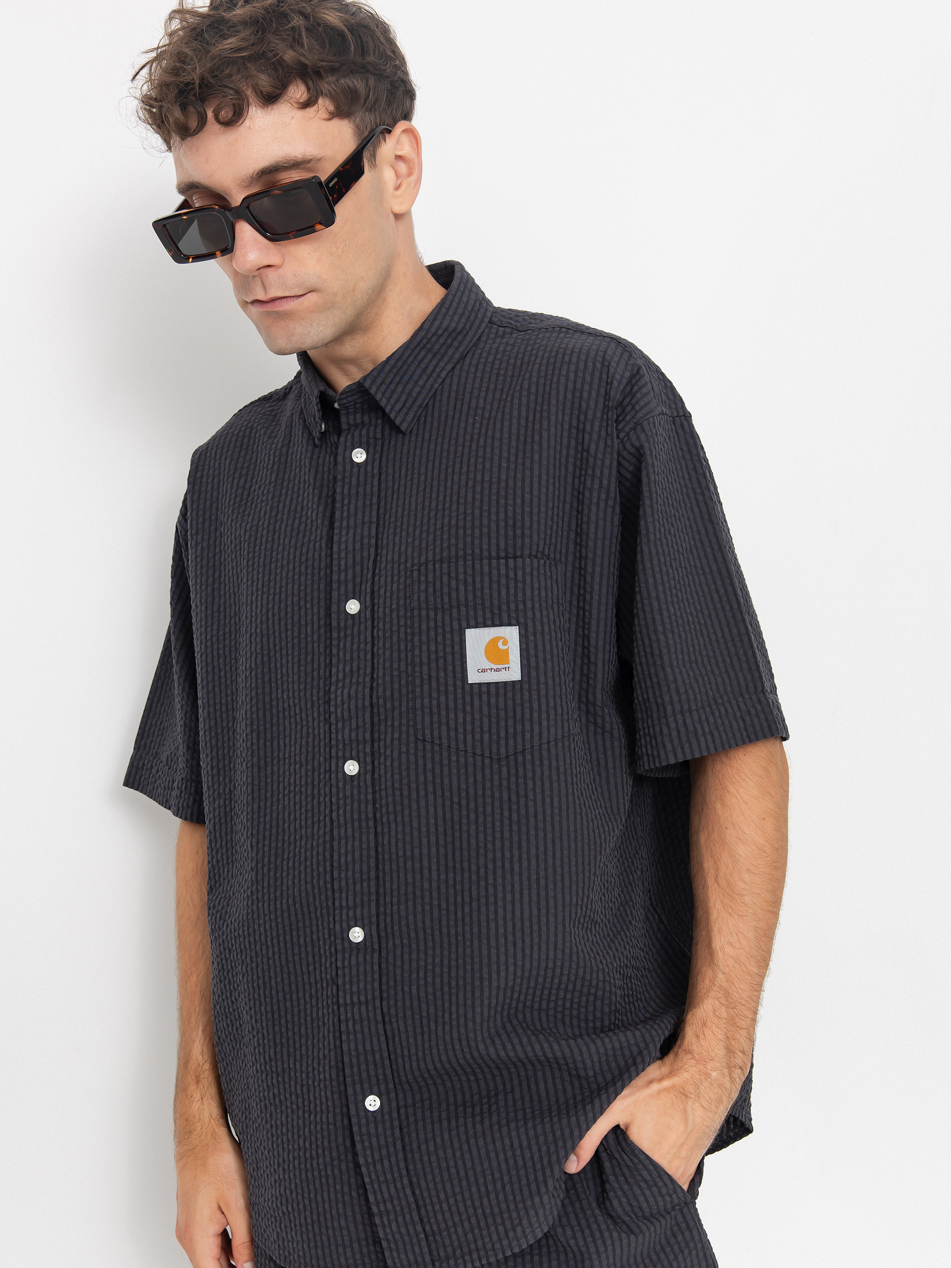 Сорочка Carhartt WIP Toland (toland stripe/black)