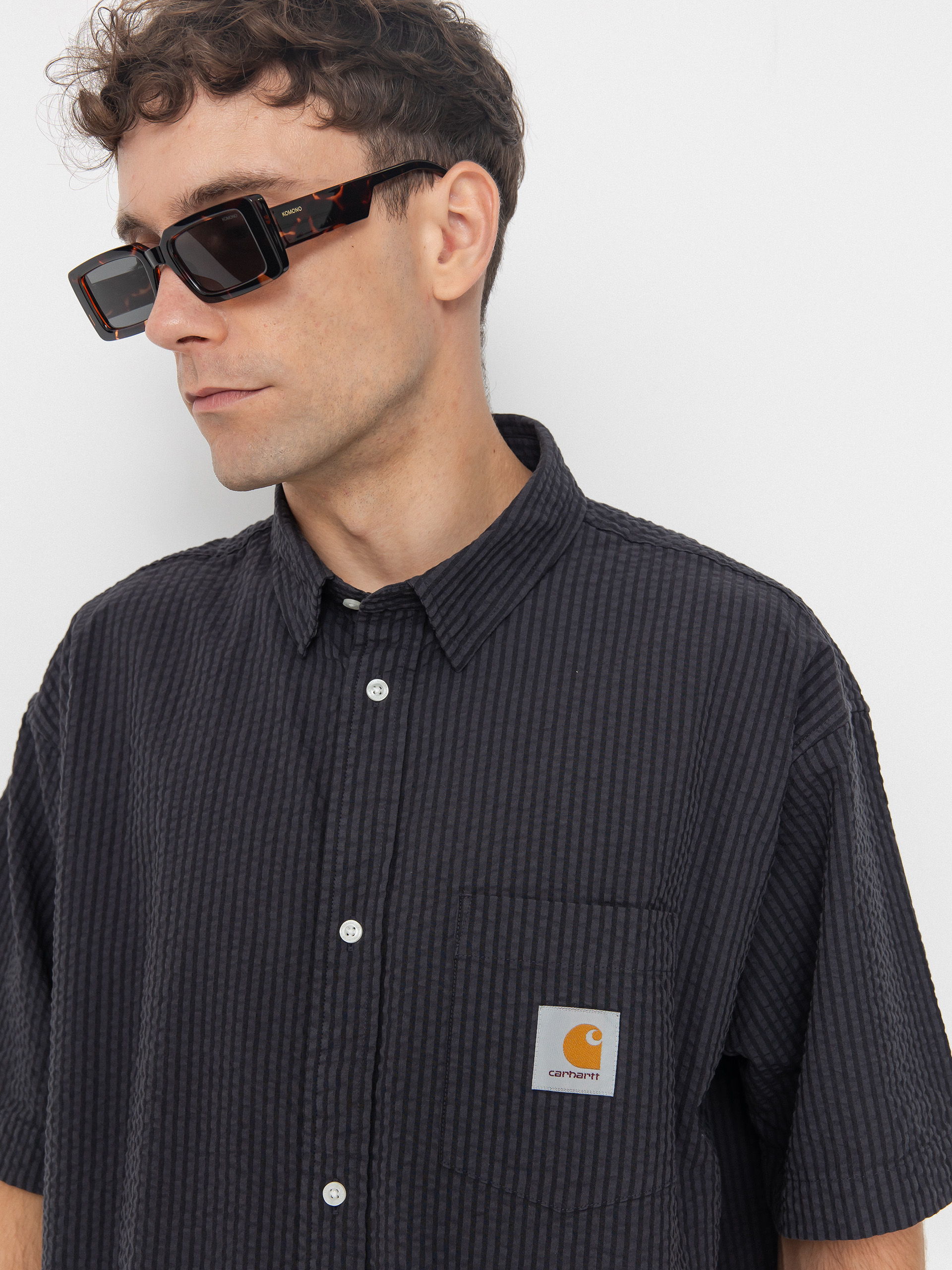 Сорочка Carhartt WIP Toland (toland stripe/black)