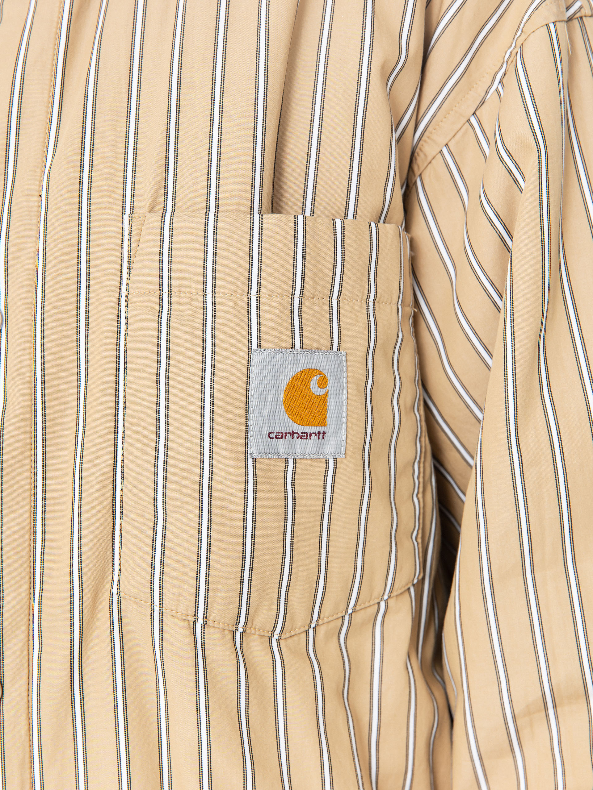 Куртка Carhartt WIP Grimsby (grimsby stripe/dusty h brown)