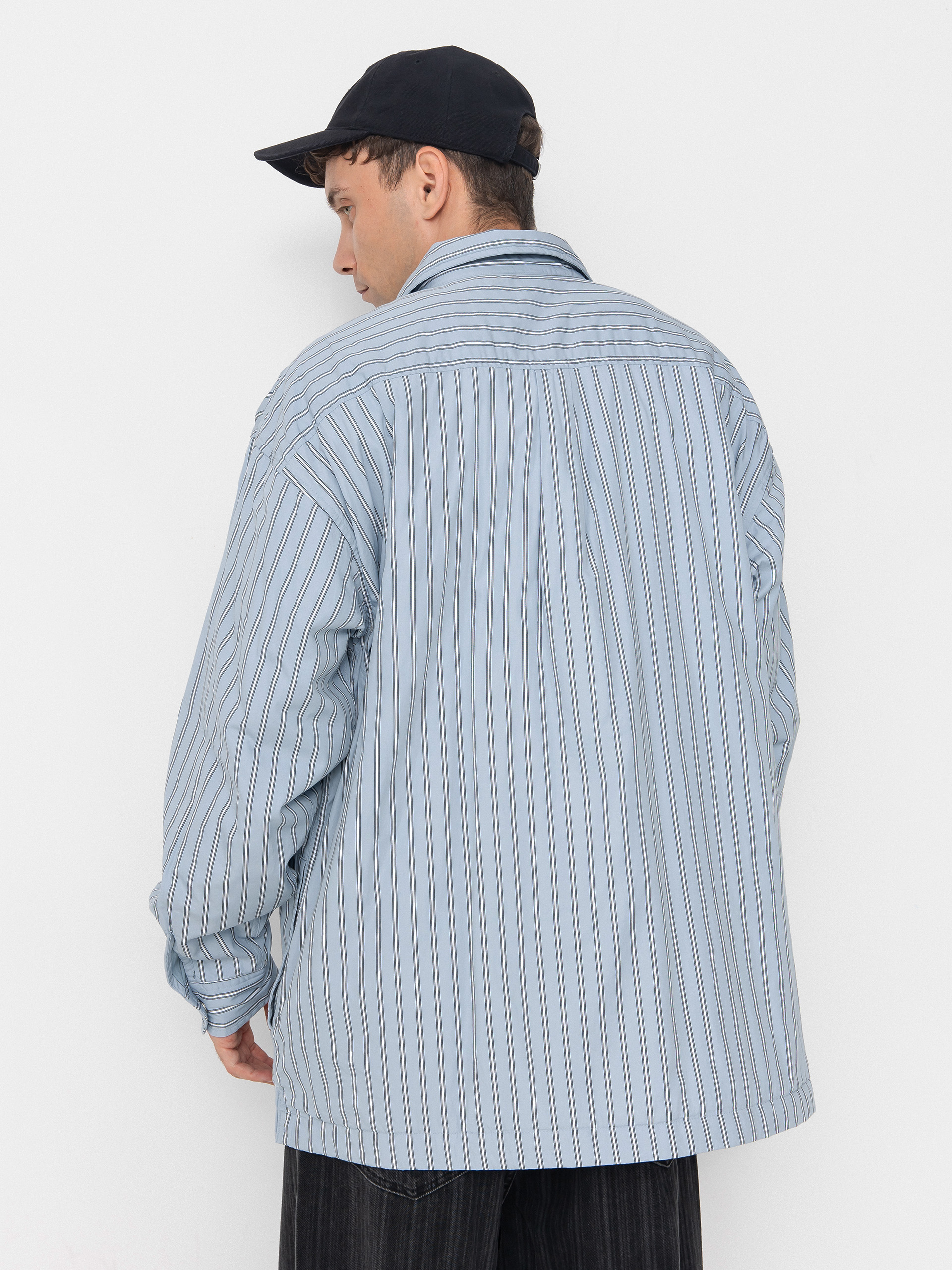 Куртка Carhartt WIP Grimsby (grimsby stripe/blue fog)
