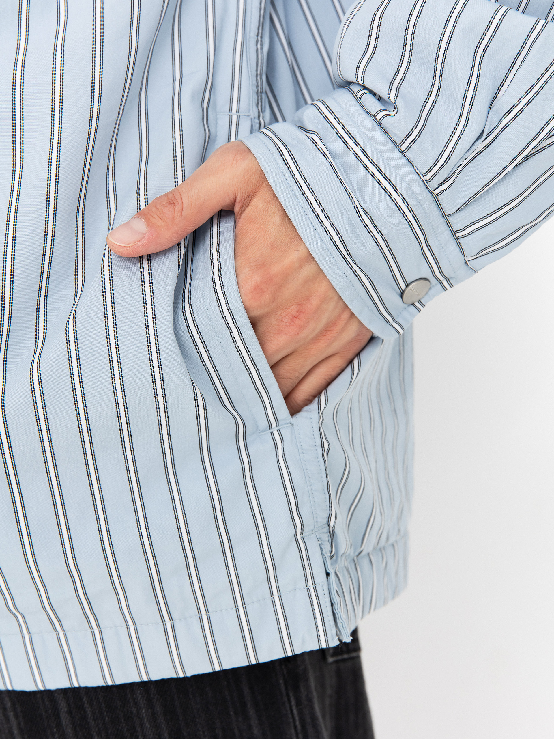 Куртка Carhartt WIP Grimsby (grimsby stripe/blue fog)