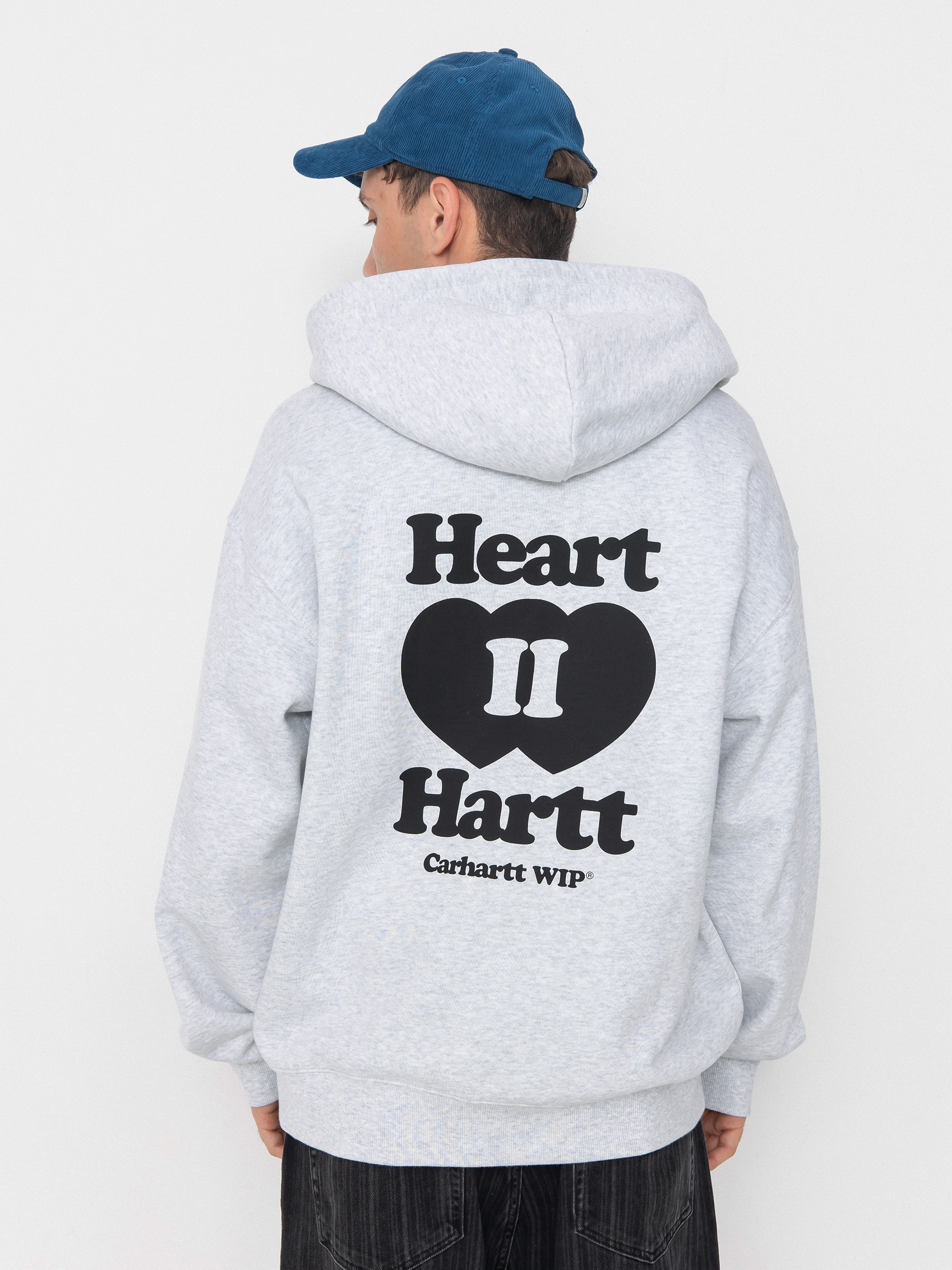 u0425u0443u0434u0456 Carhartt WIP Heart II Hartt ZHD (ash heather)