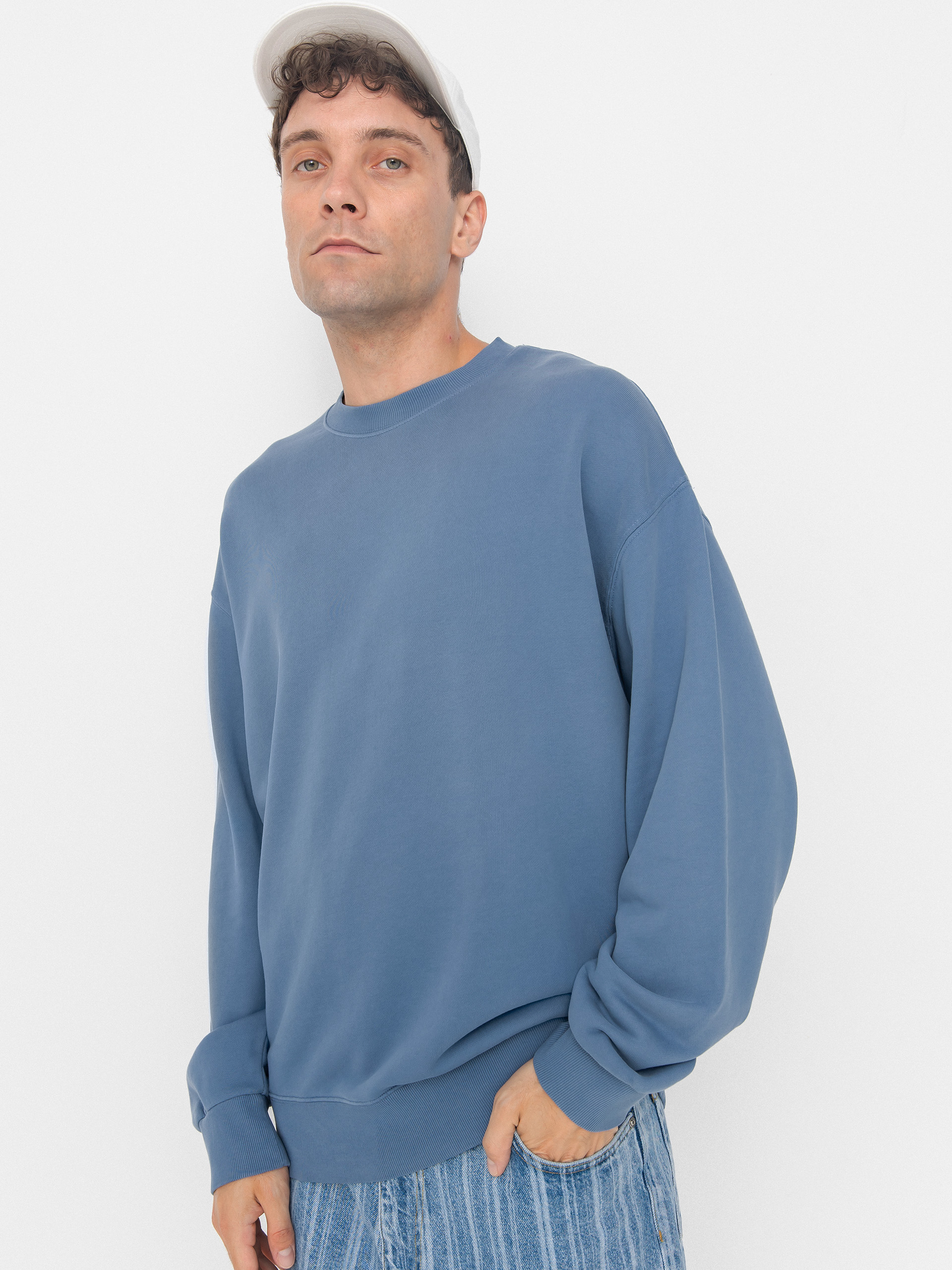 Світшот Carhartt WIP Hudson (sorrent/chalk wash)