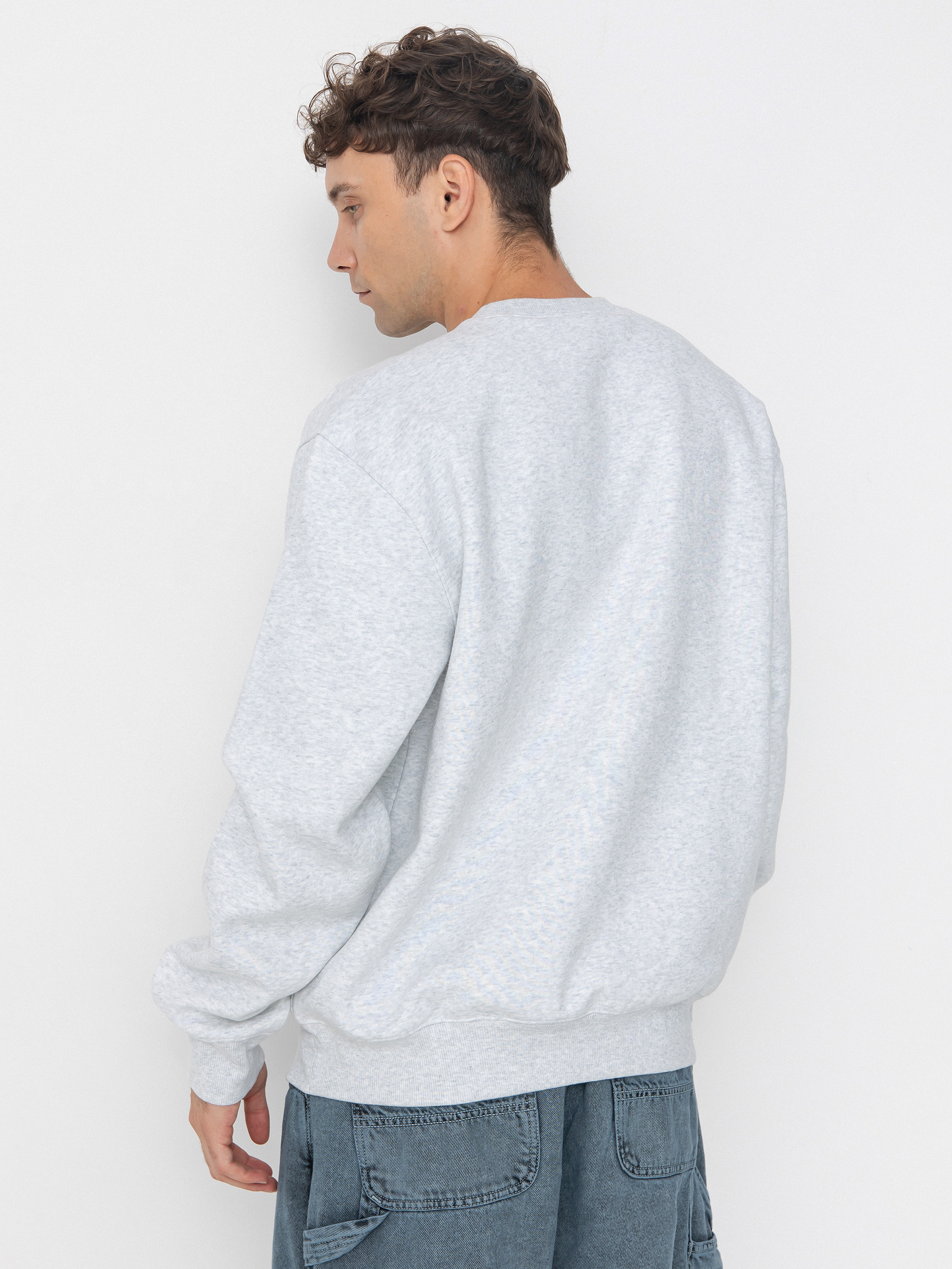 Світшот Carhartt WIP Masterpiece (ash heather/wolfsbane)