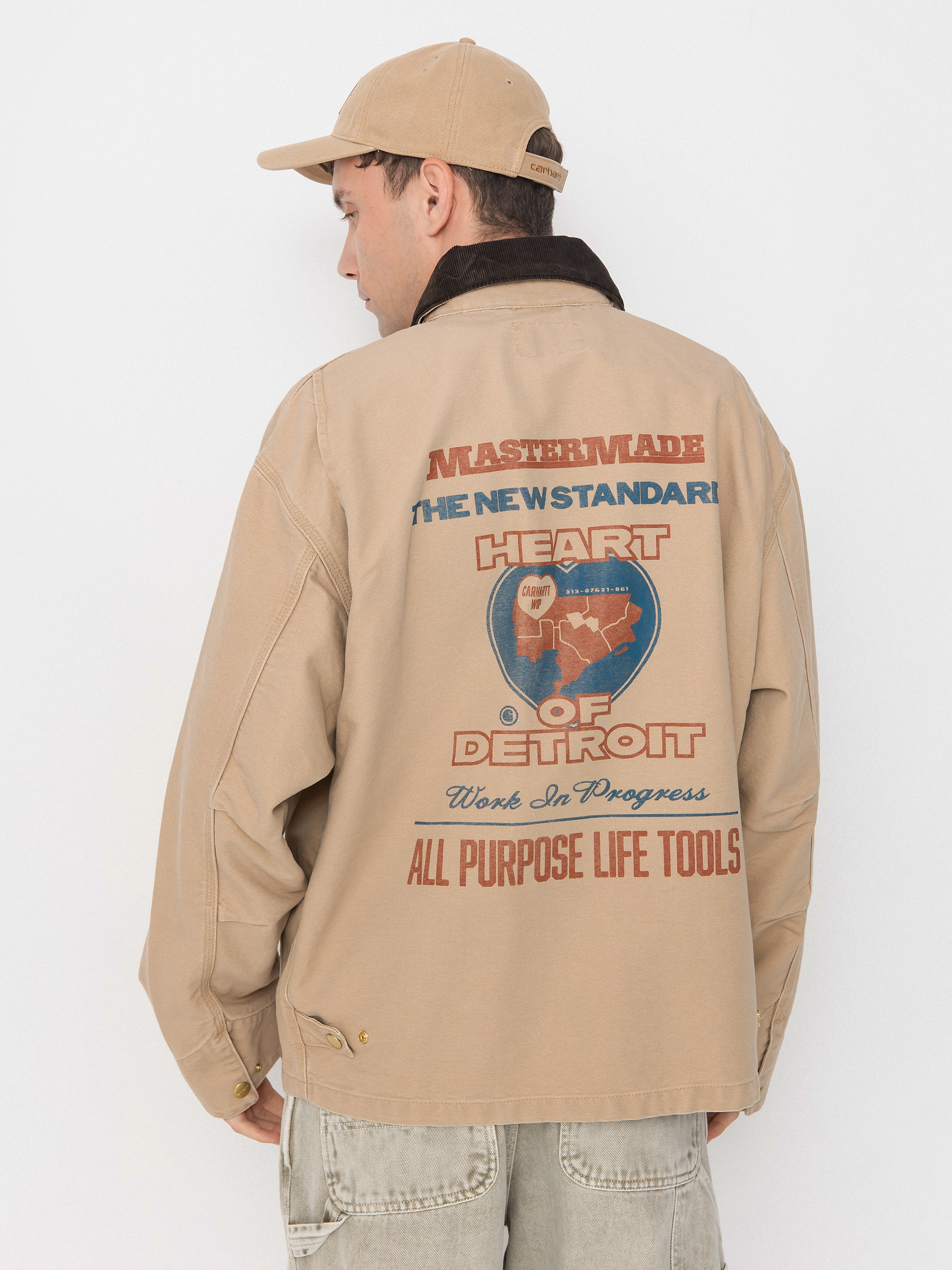 Куртка Carhartt WIP OG Arcan Graphic (dusty h brown/tobacco/heavy stone wash)