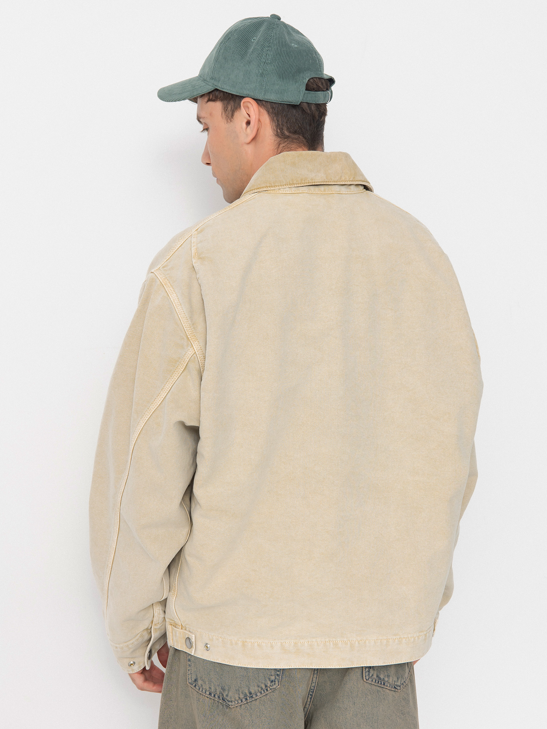Куртка Carhartt WIP OG Detroit (dusty h brown/dusty h brown/chalk wash)