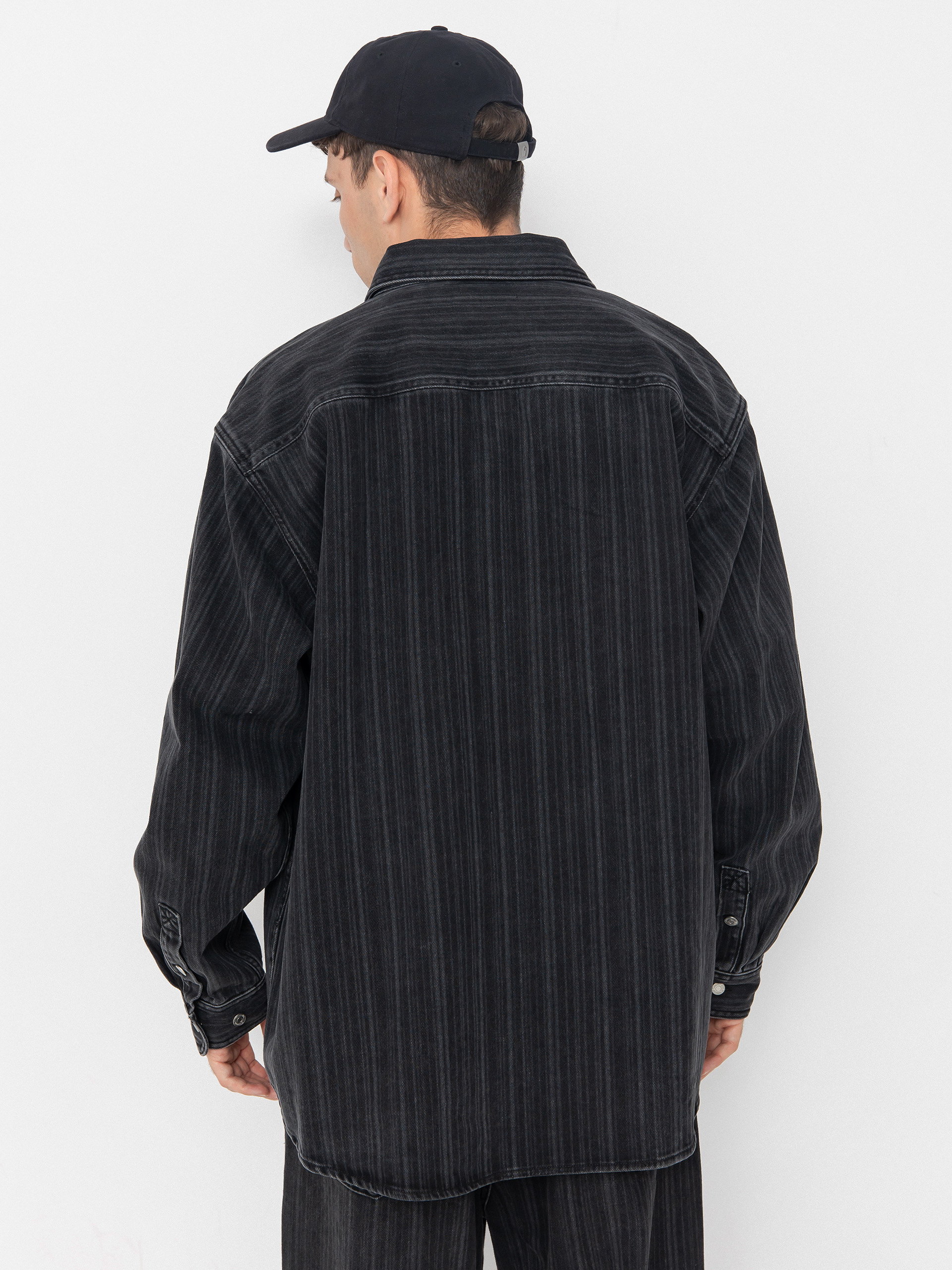Куртка Carhartt WIP Rylan (rylan stripe/black/stone washed)