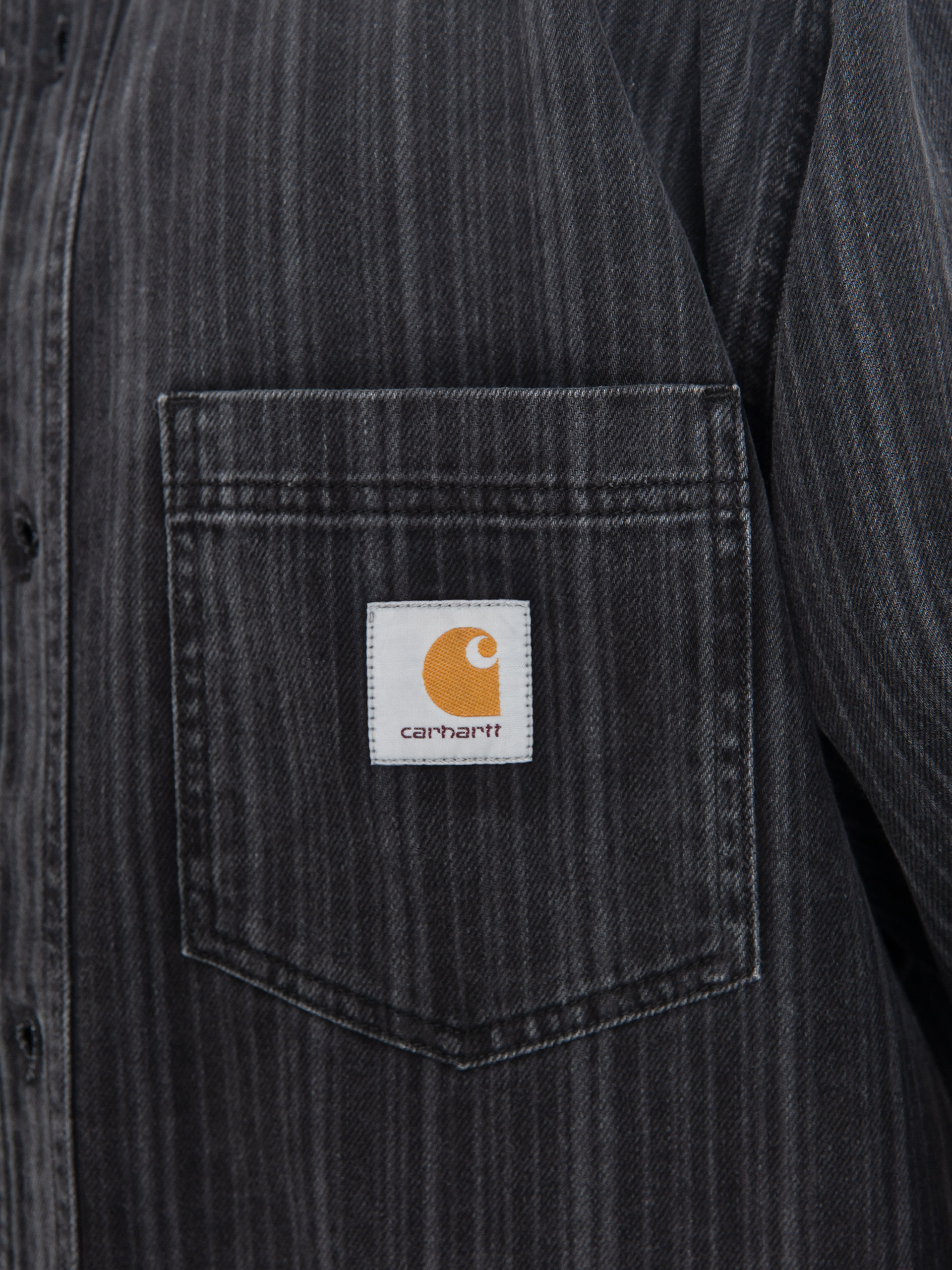 Куртка Carhartt WIP Rylan (rylan stripe/black/stone washed)