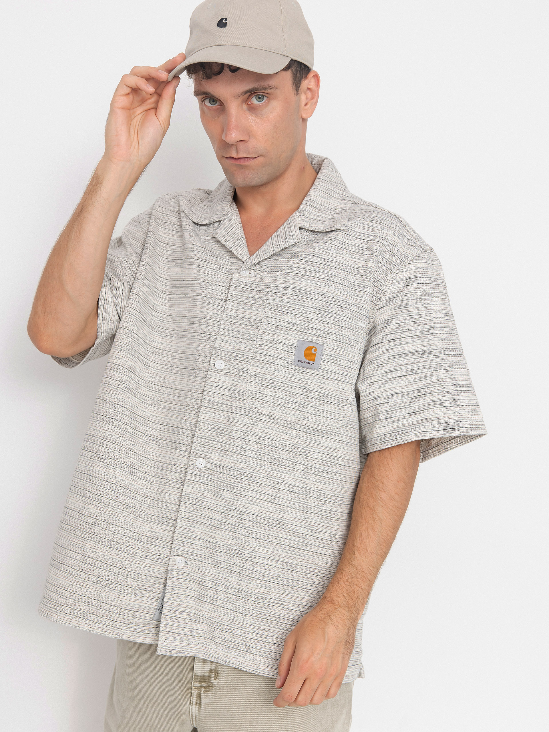 Сорочка Carhartt WIP Gellar (gellar stripe/wax/rinsed)