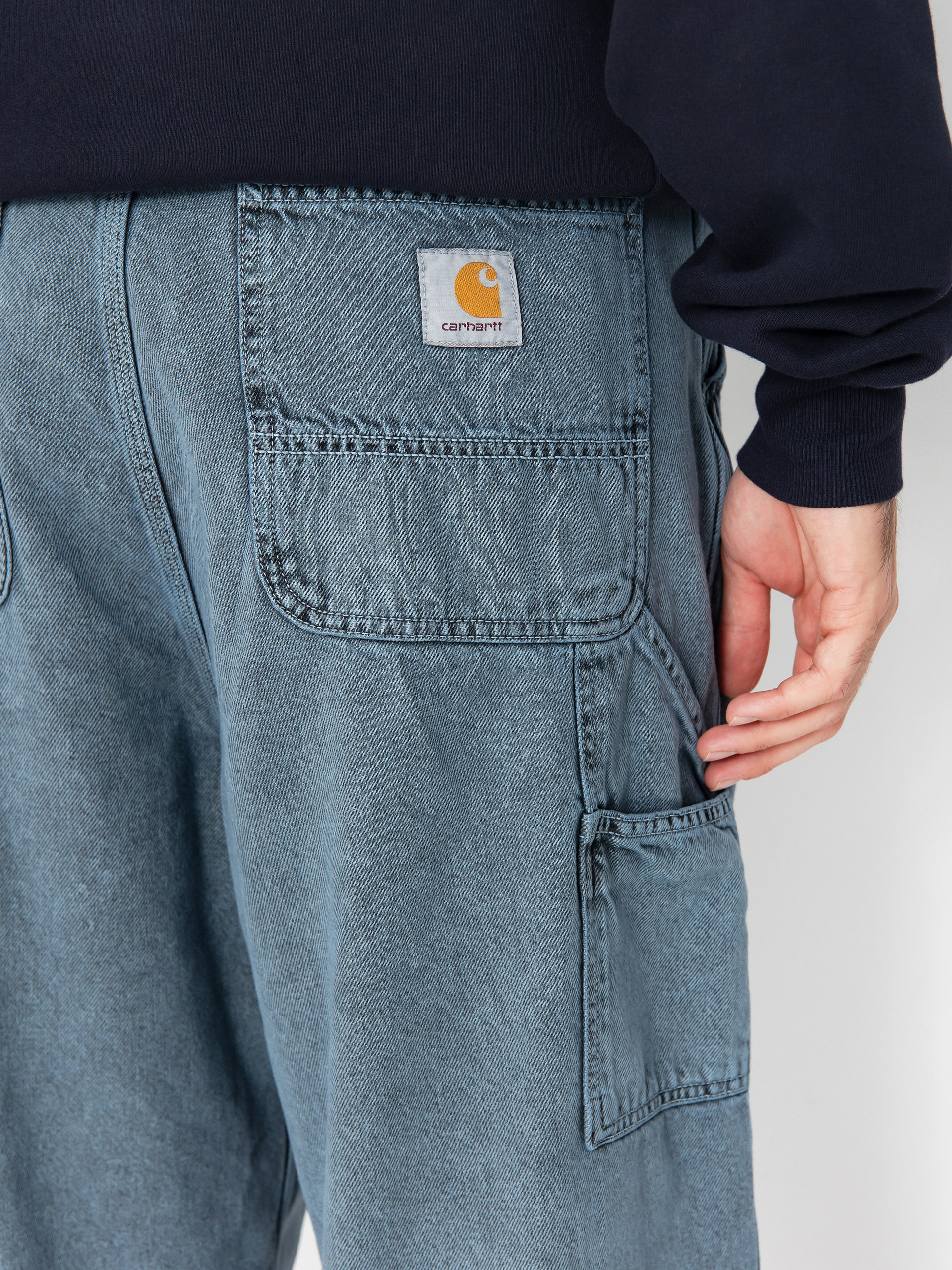 Штани Carhartt WIP OG Single Knee (black/blue fog/garment dyed)