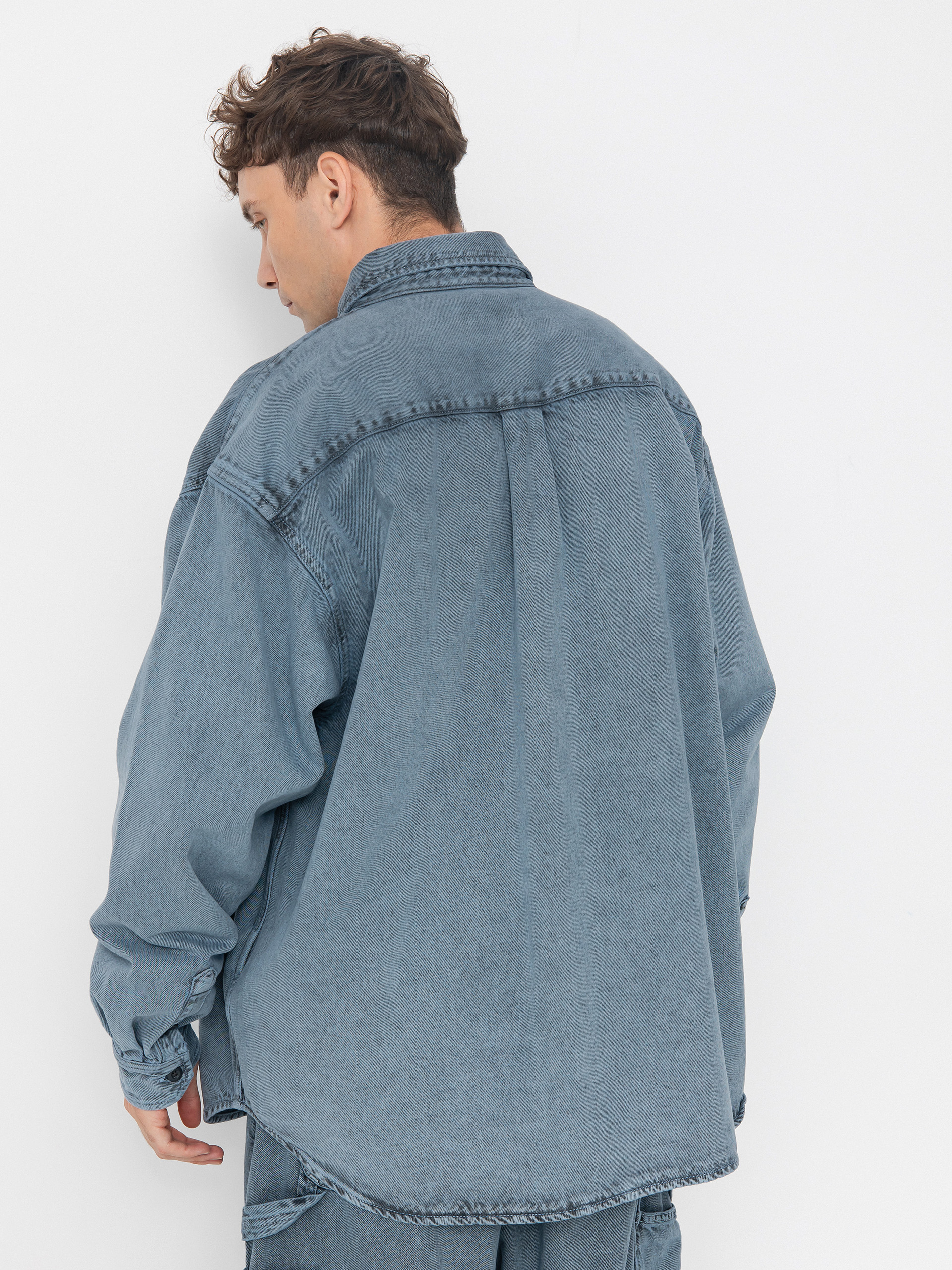 Куртка Carhartt WIP Tigan (black/blue fog/garment dyed)