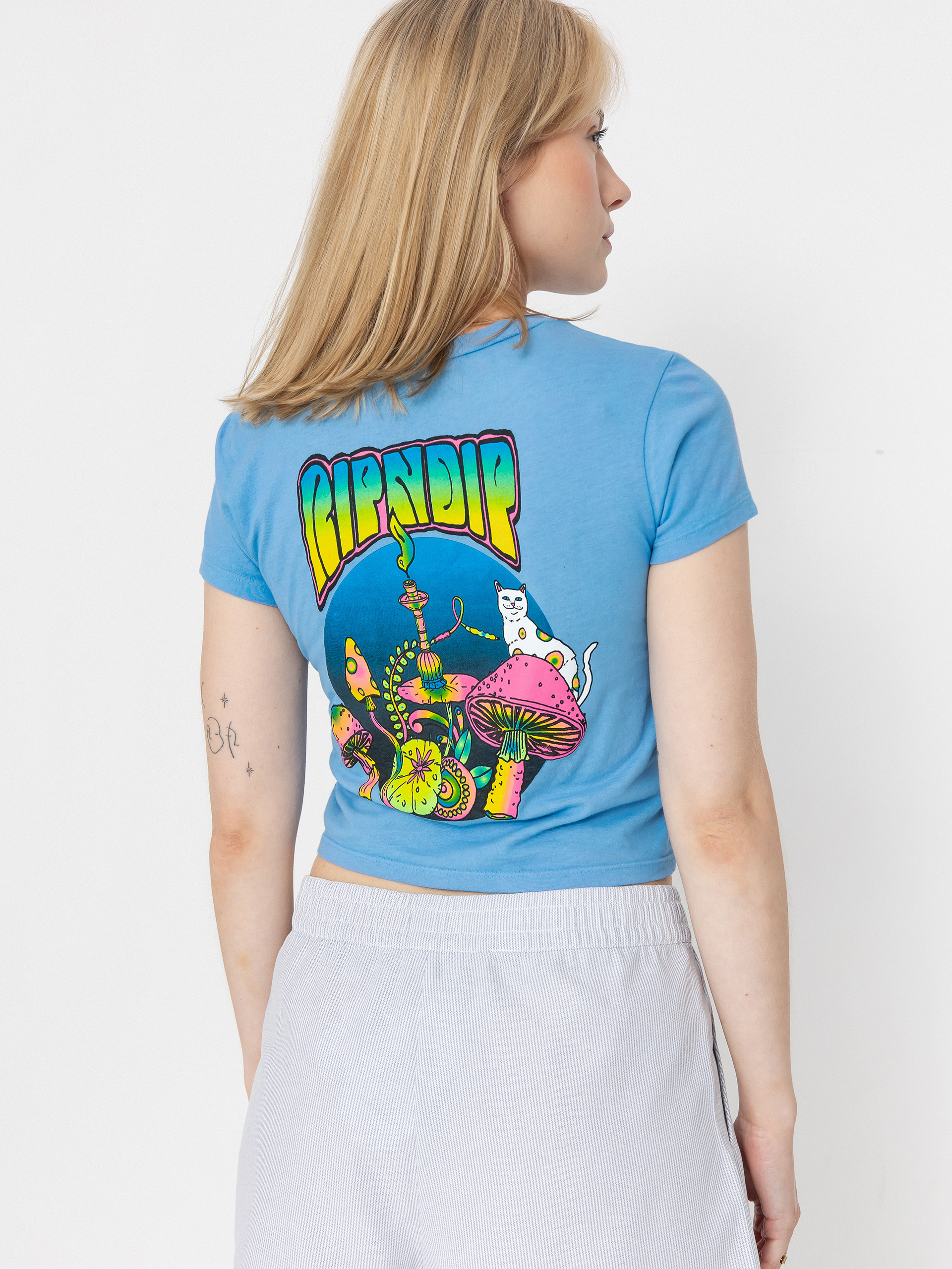Футболка RipNDip Psychedelic Wmn (cornflower blue)