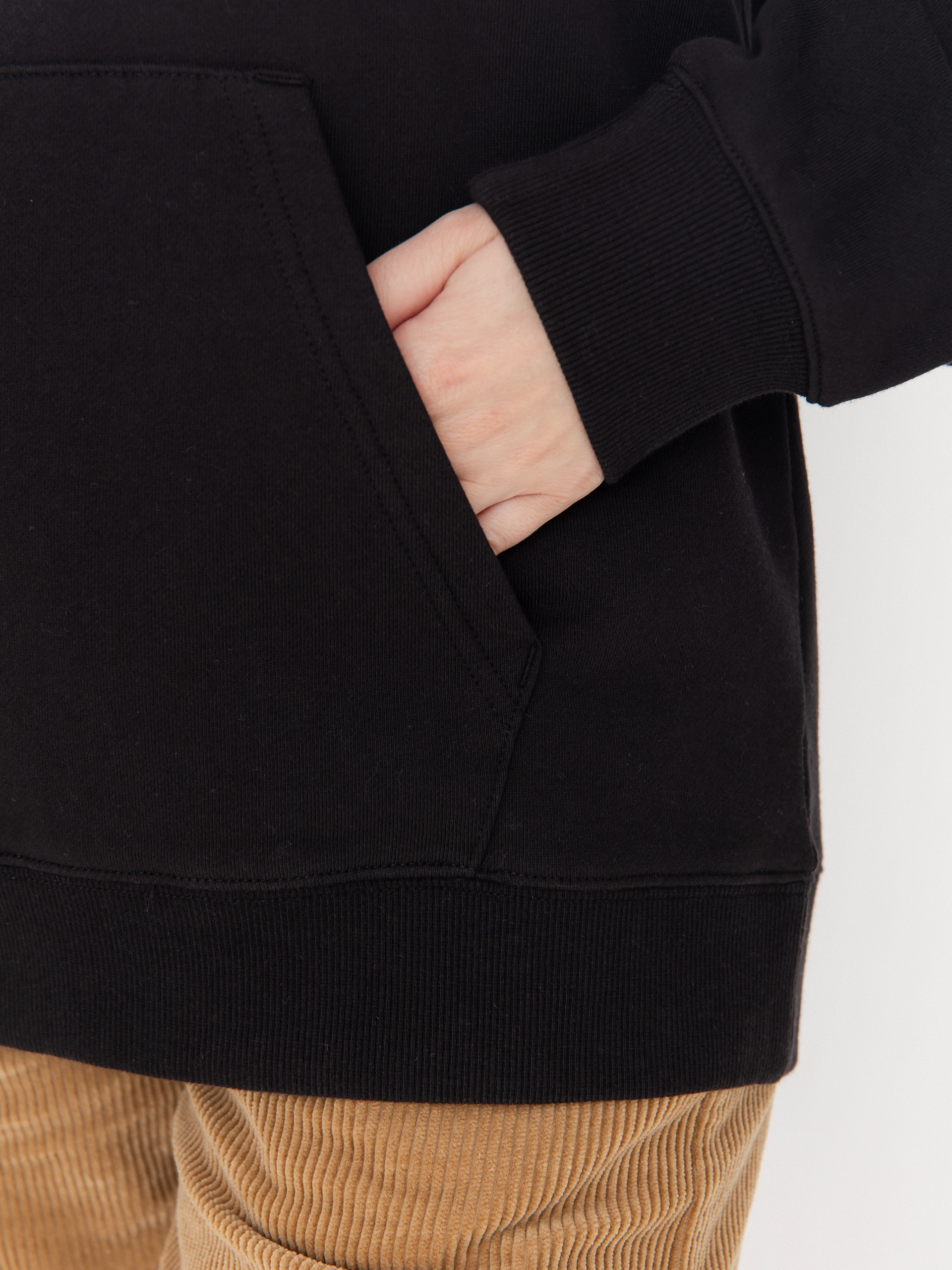 Худі Carhartt WIP Carhartt HD Wmn (black/scarlet)