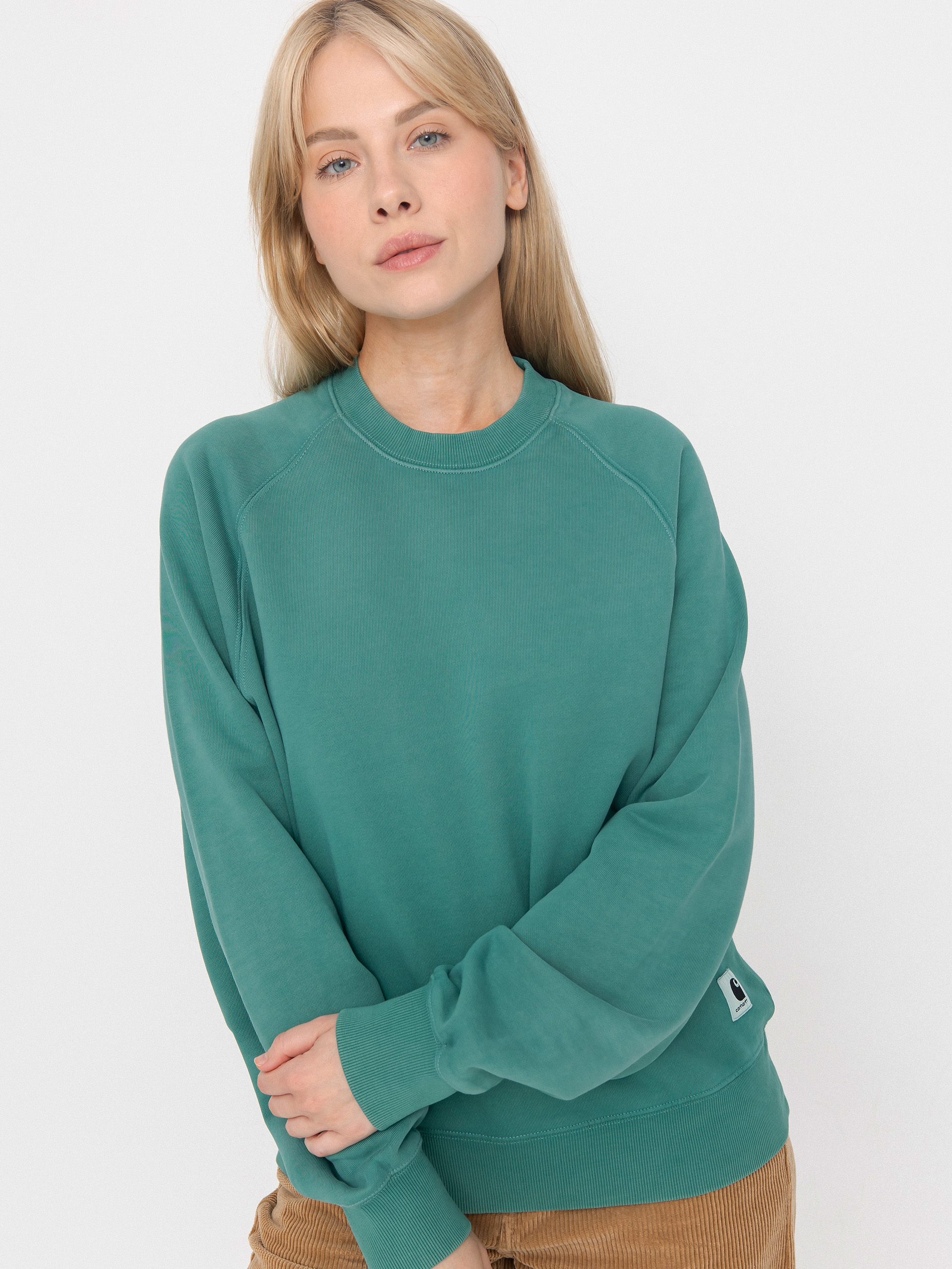 u0421u0432u0456u0442u0448u043eu0442 Carhartt WIP Hudson Wmn (saguaro/chalk wash)