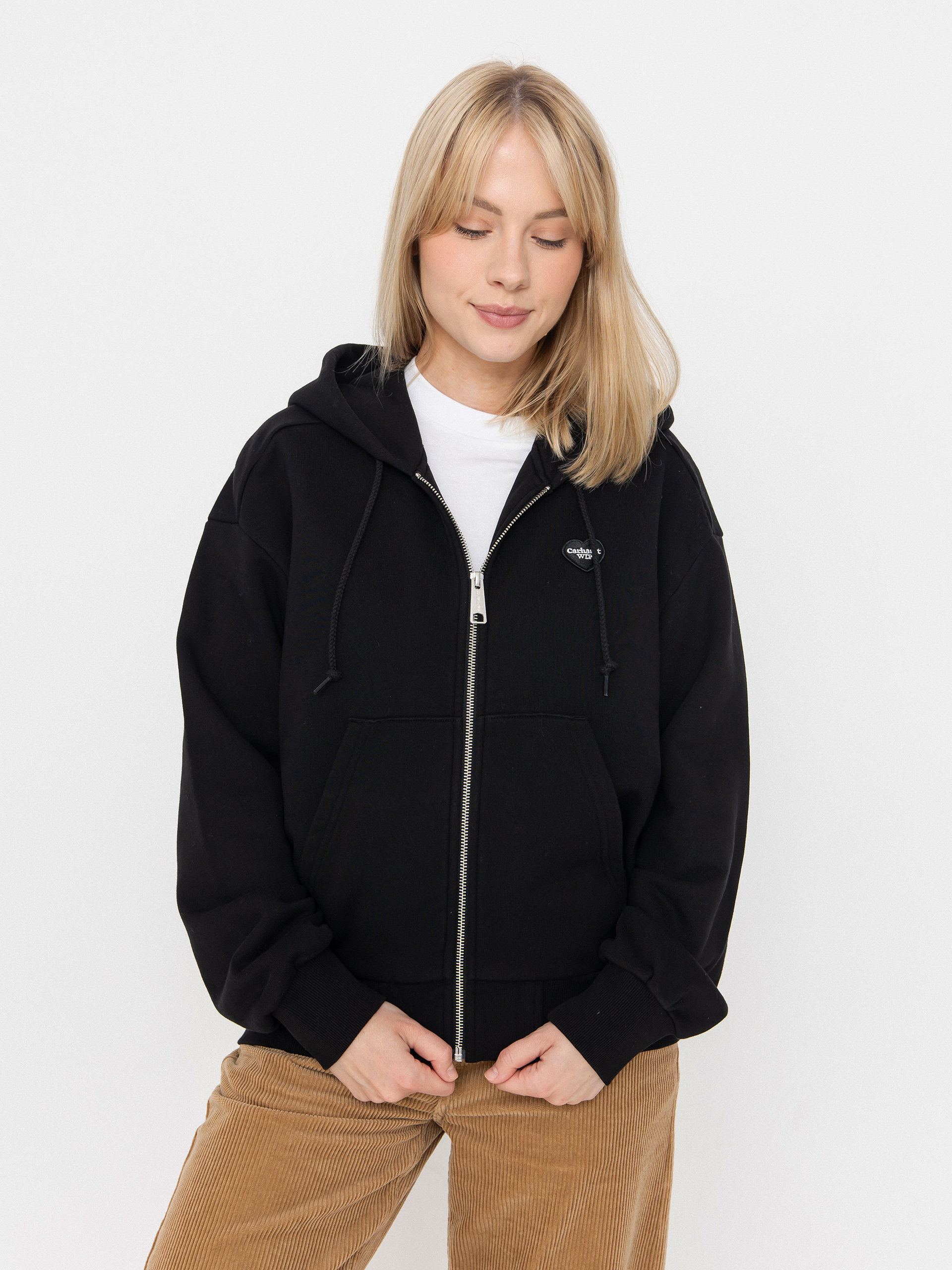 Худі Carhartt WIP Heart II Hartt ZHD Wmn (black)
