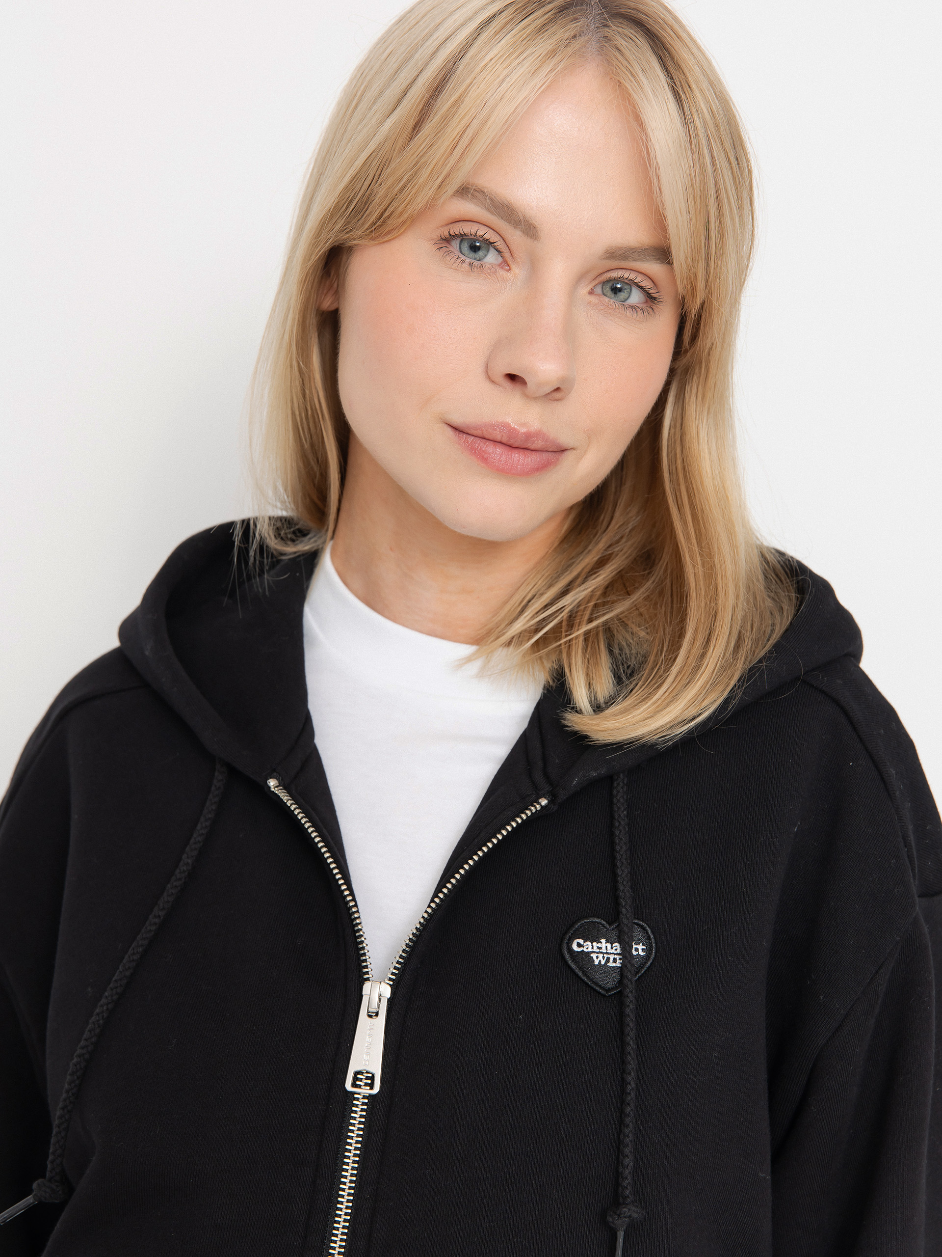 Худі Carhartt WIP Heart II Hartt ZHD Wmn (black)