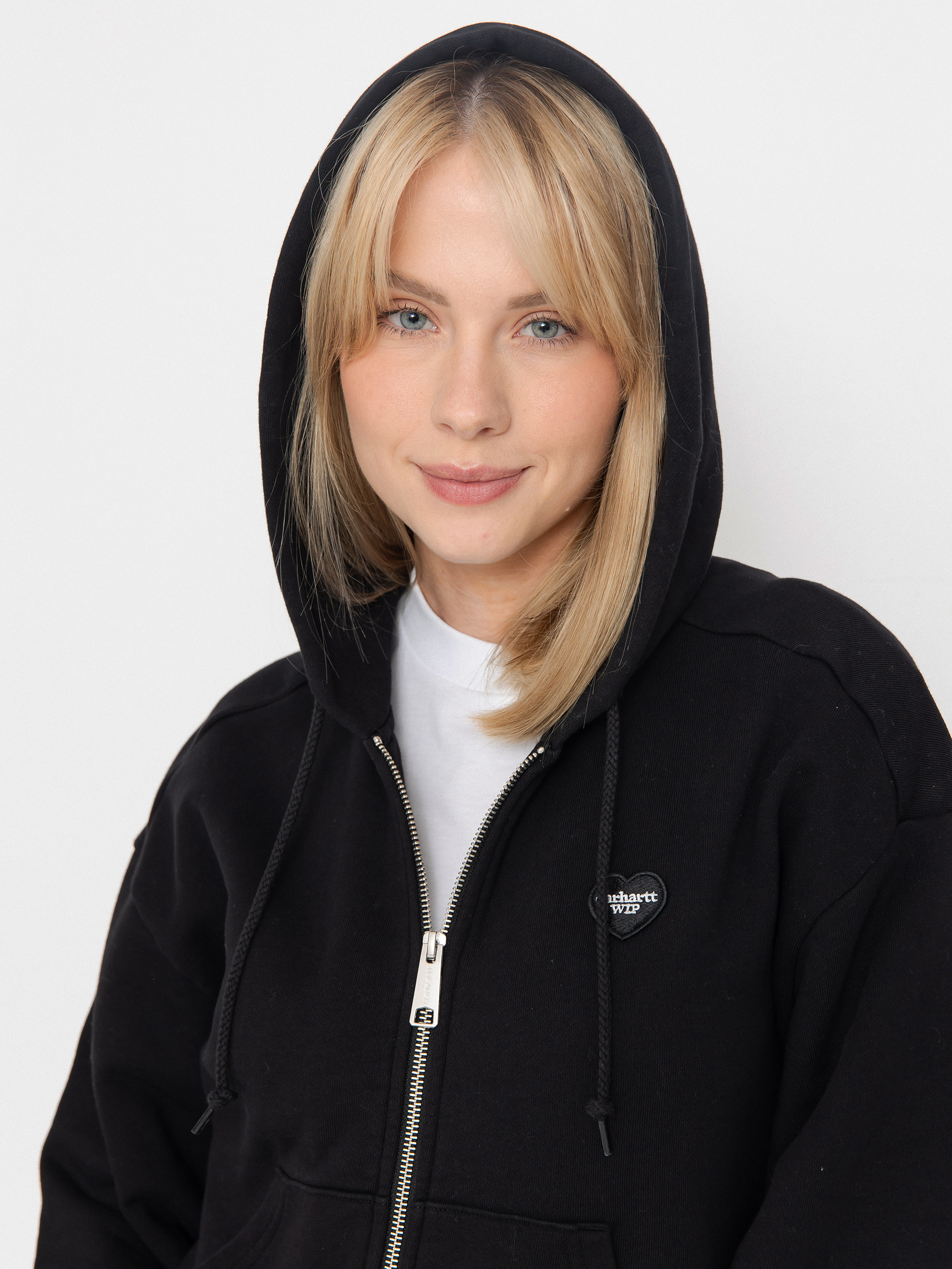 Худі Carhartt WIP Heart II Hartt ZHD Wmn (black)