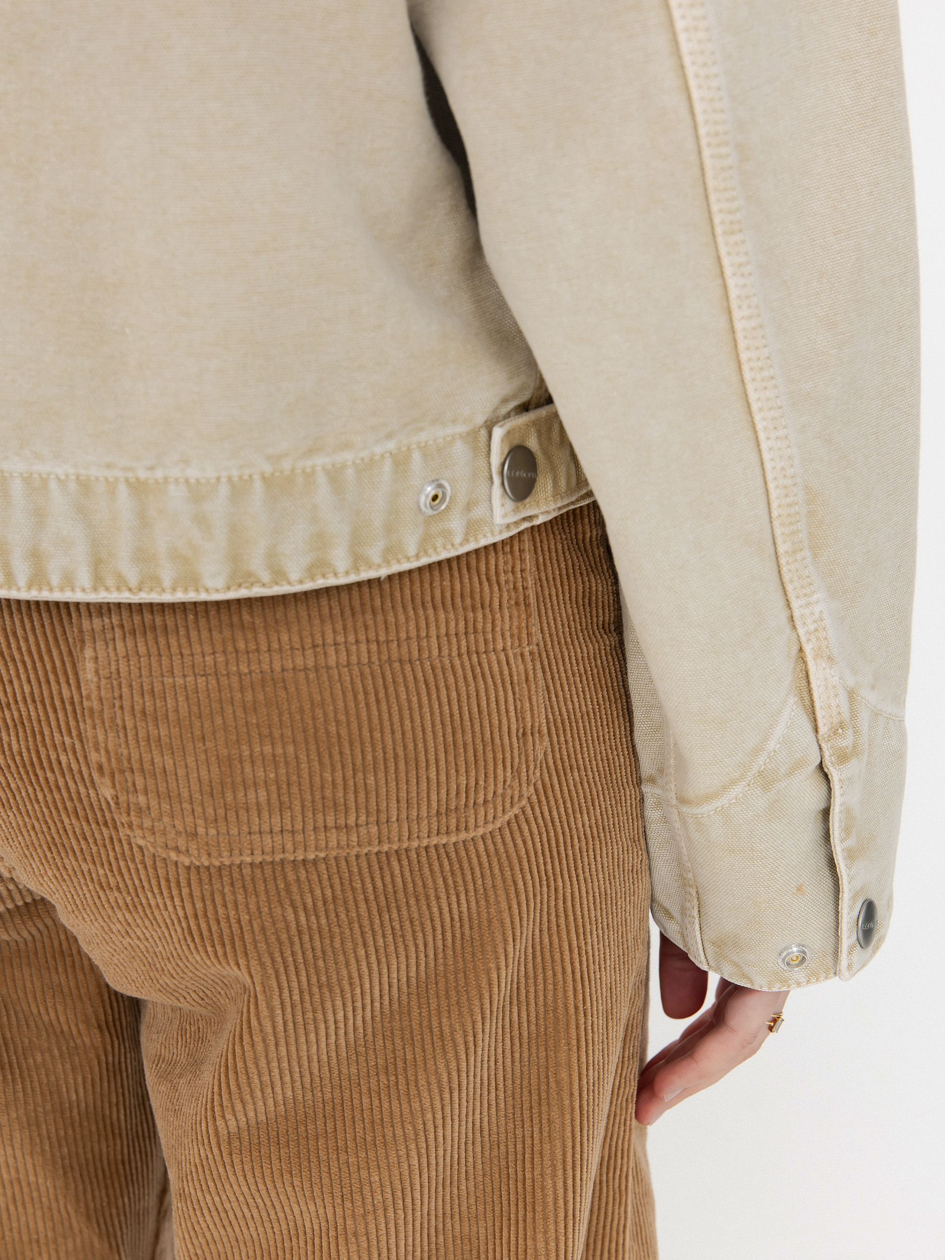 Куртка Carhartt WIP Emery Wmn (dusty h brown/dusty h brown/chalk wash)