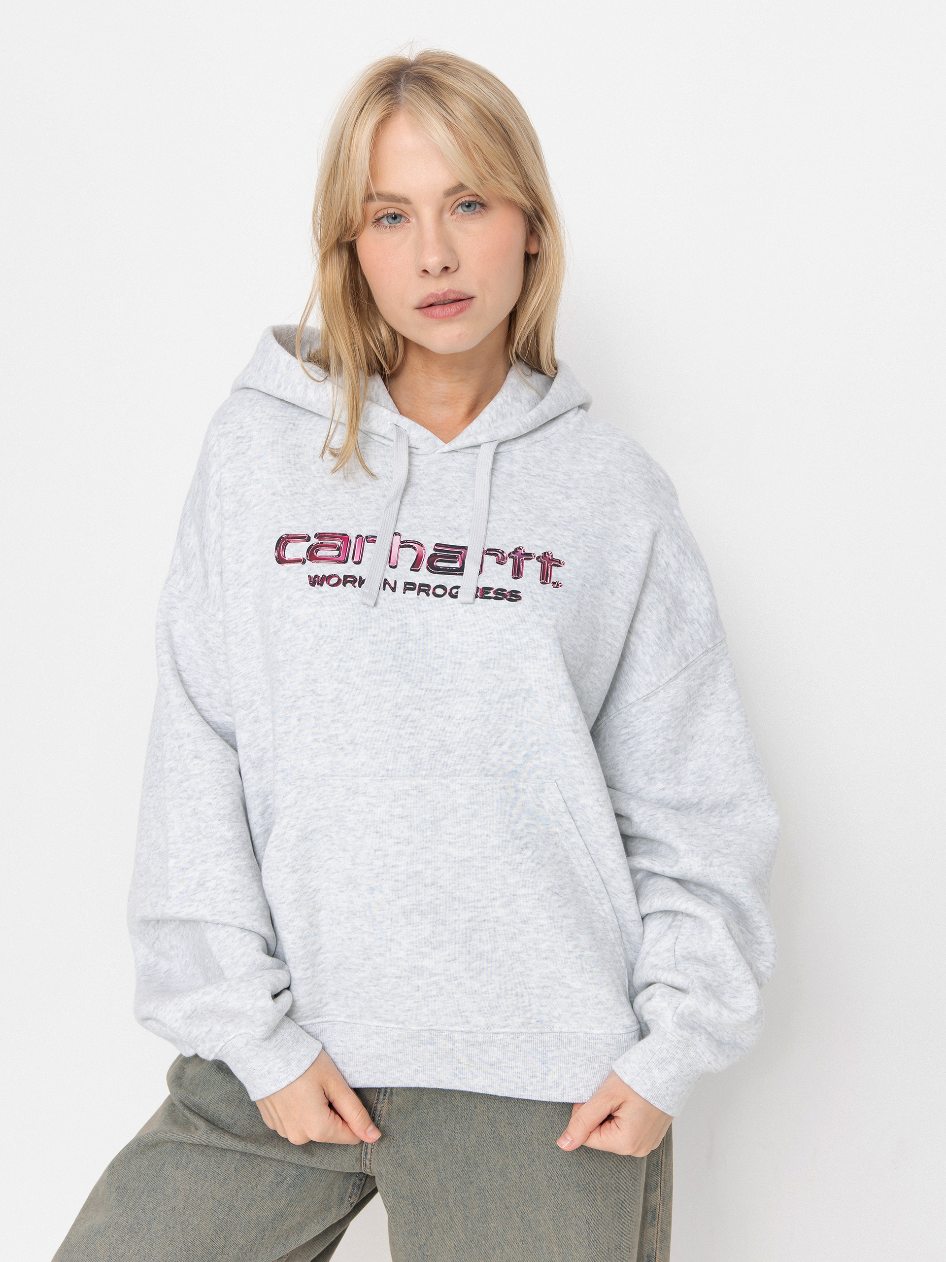 Світшот Carhartt WIP Solar Chrome HD Wmn (ash heather)