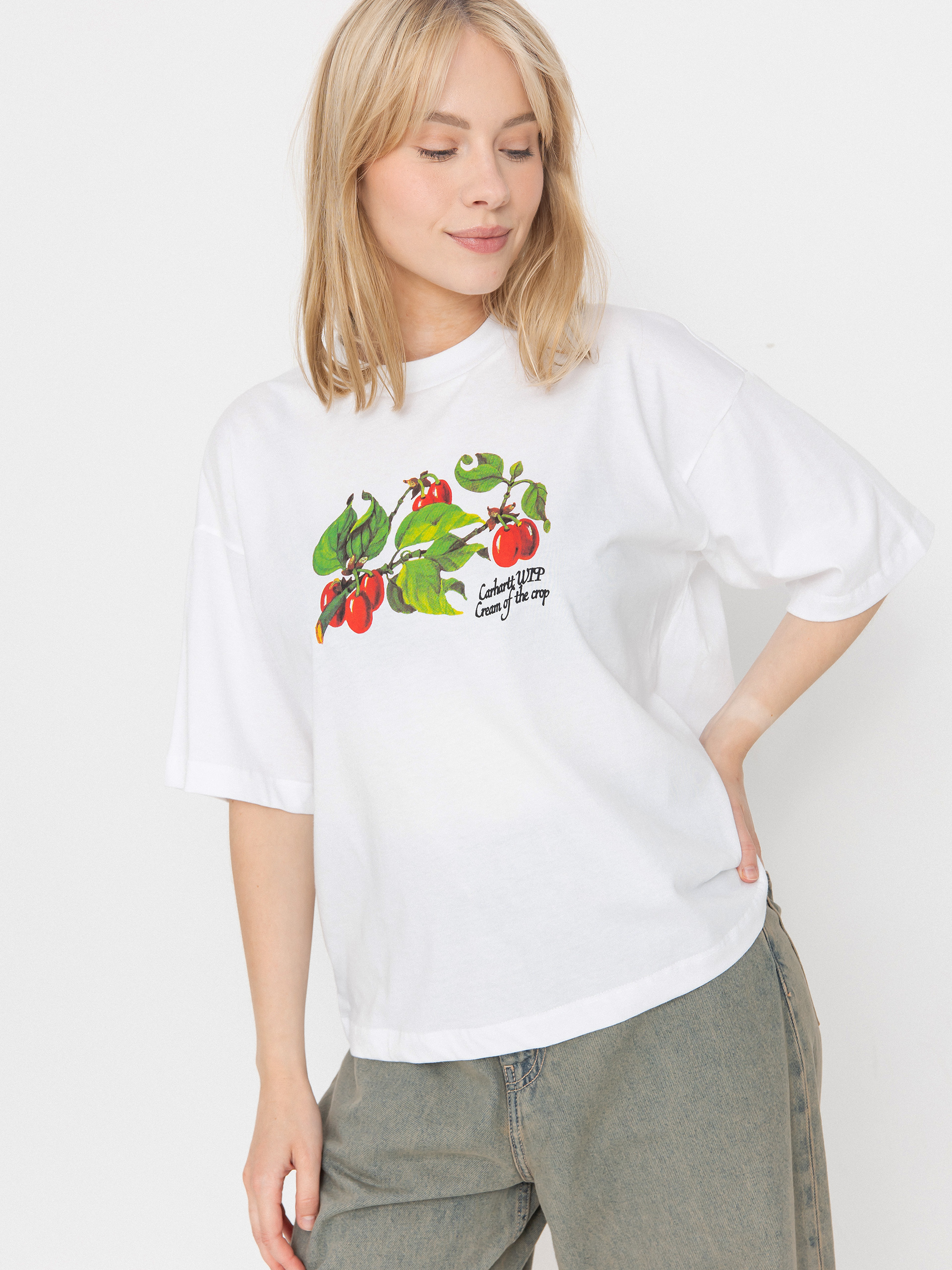Футболка Carhartt WIP Cream Of The Crop Wmn (white)