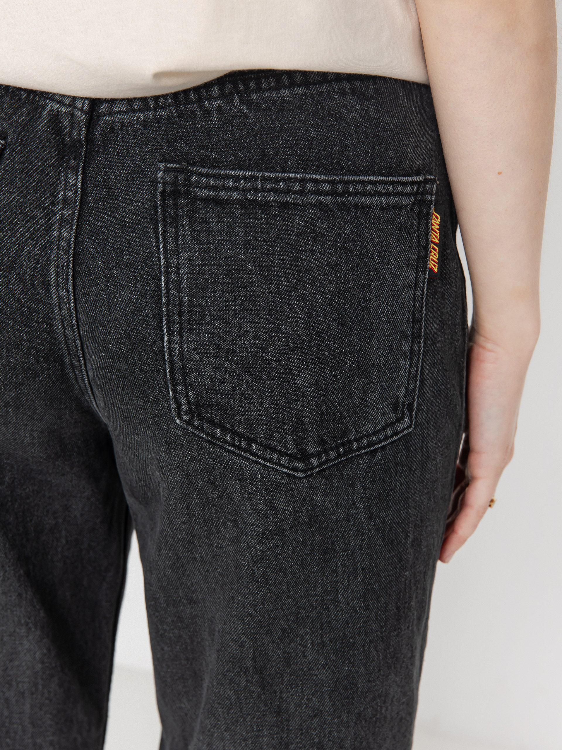 Штани Santa Cruz Classic Baggy Jeans Wmn (black wash)