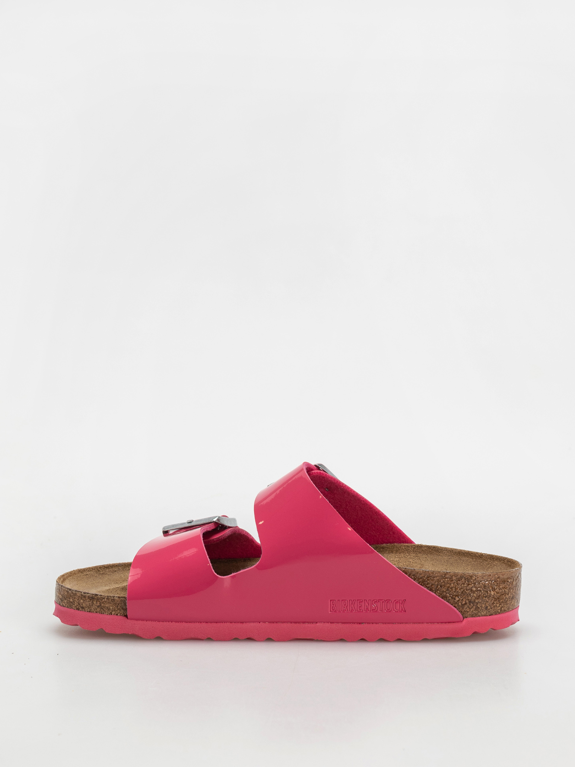 Шльопанці Birkenstock Arizona Briko Flor Narrow Wmn (patent fuchsia tulip)