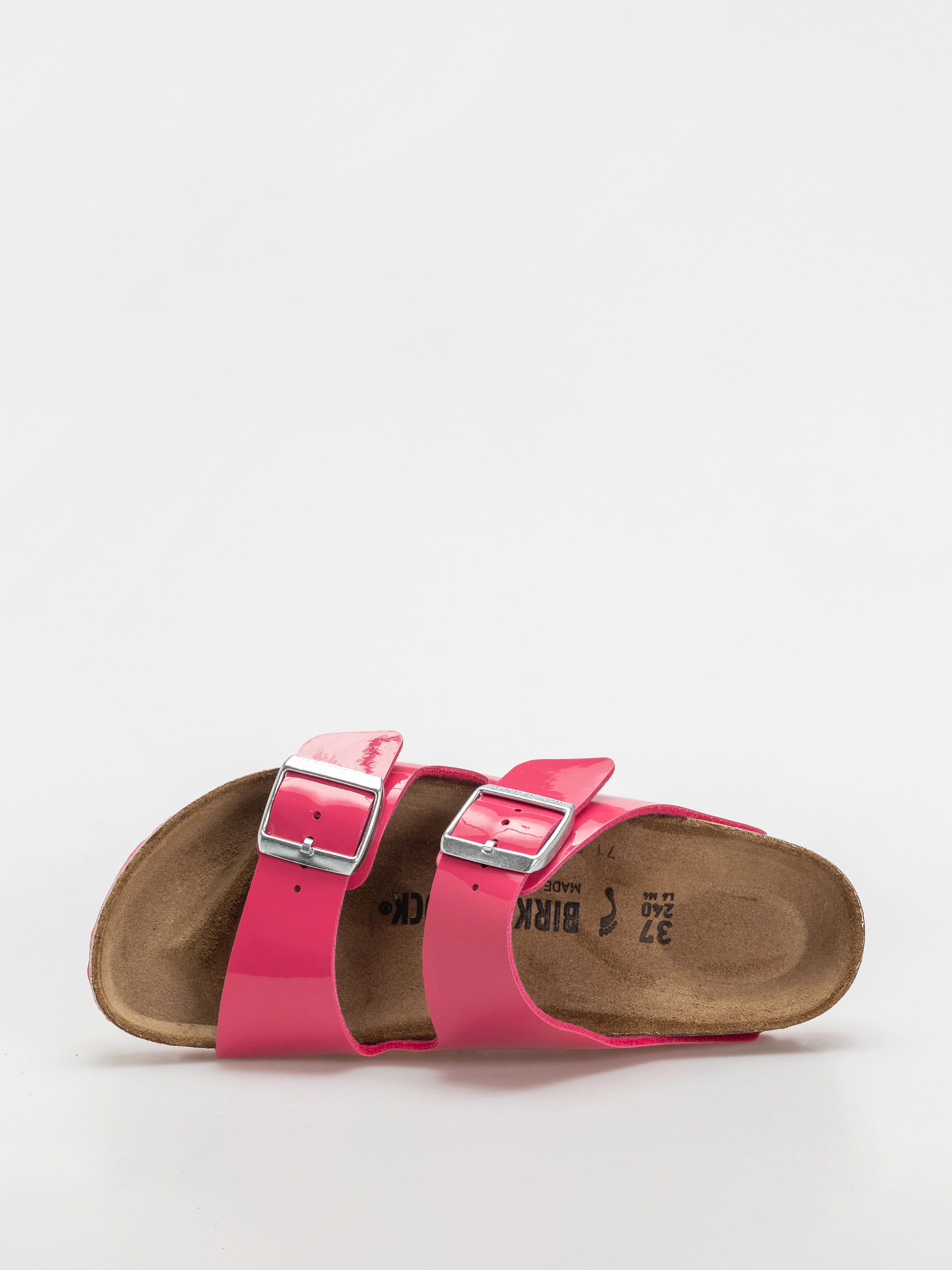 Шльопанці Birkenstock Arizona Briko Flor Narrow Wmn (patent fuchsia tulip)