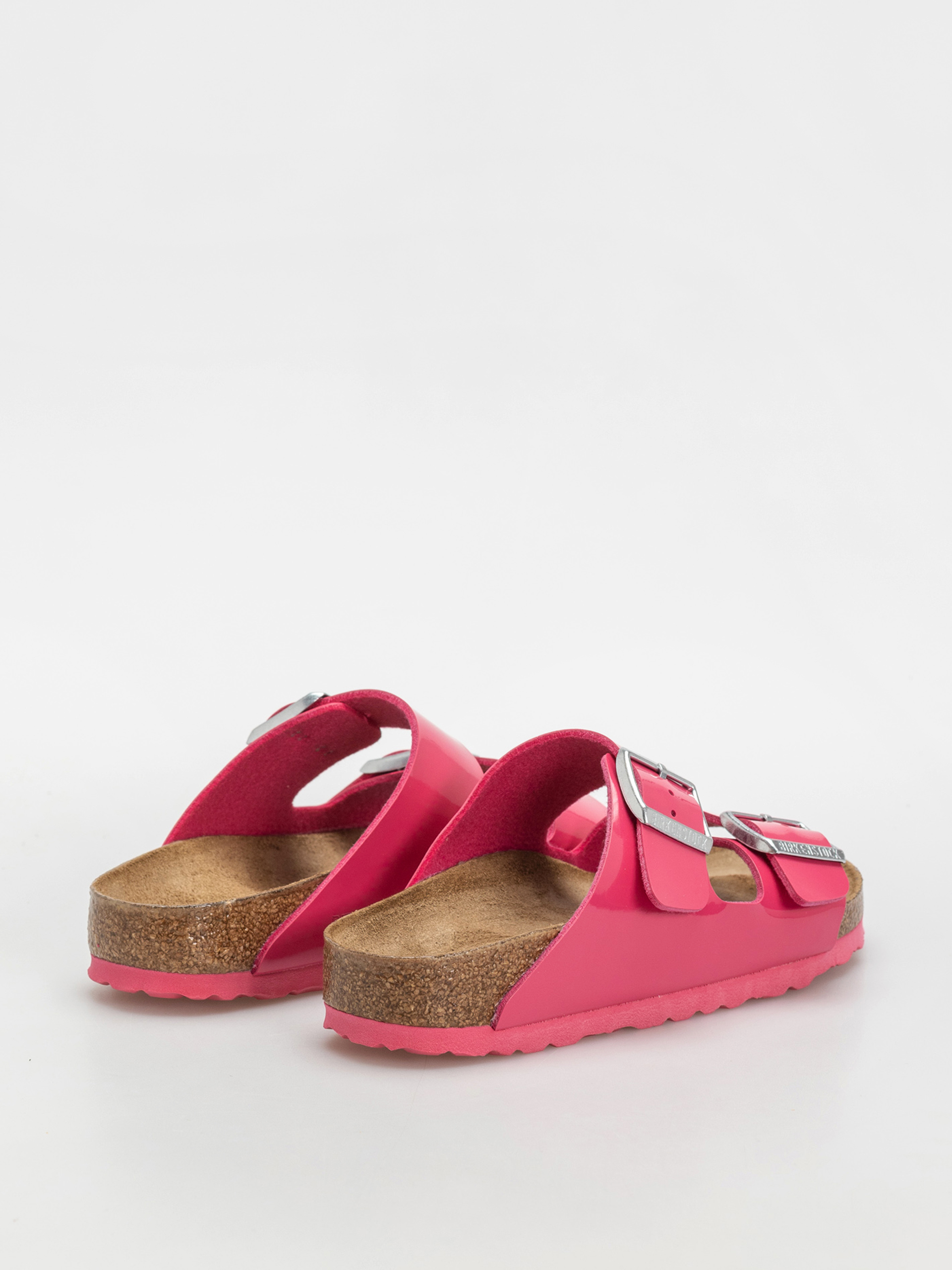 Шльопанці Birkenstock Arizona Briko Flor Narrow Wmn (patent fuchsia tulip)