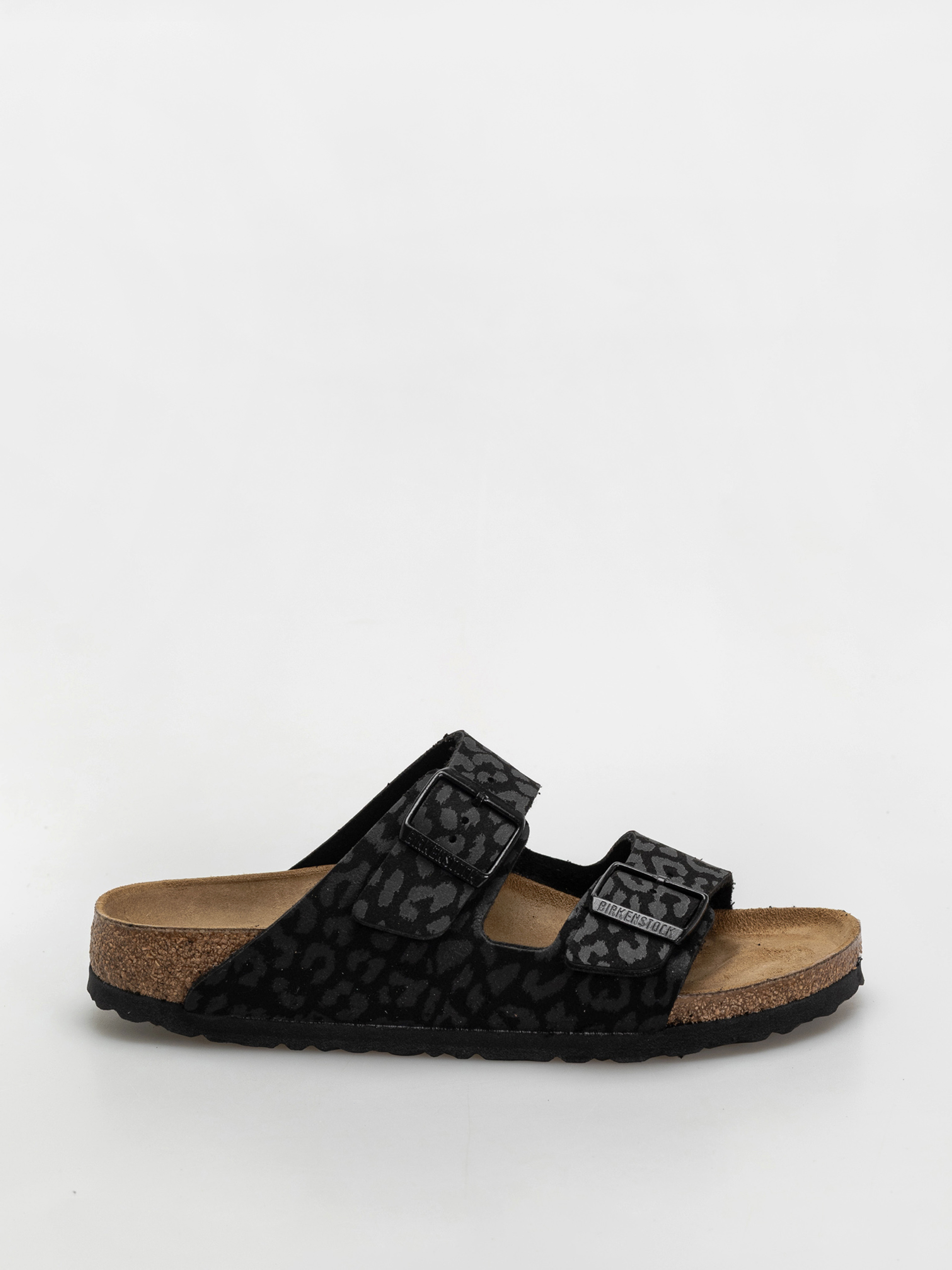 Шльопанці Birkenstock Arizona Synthetics Narrow Wmn (leo black)