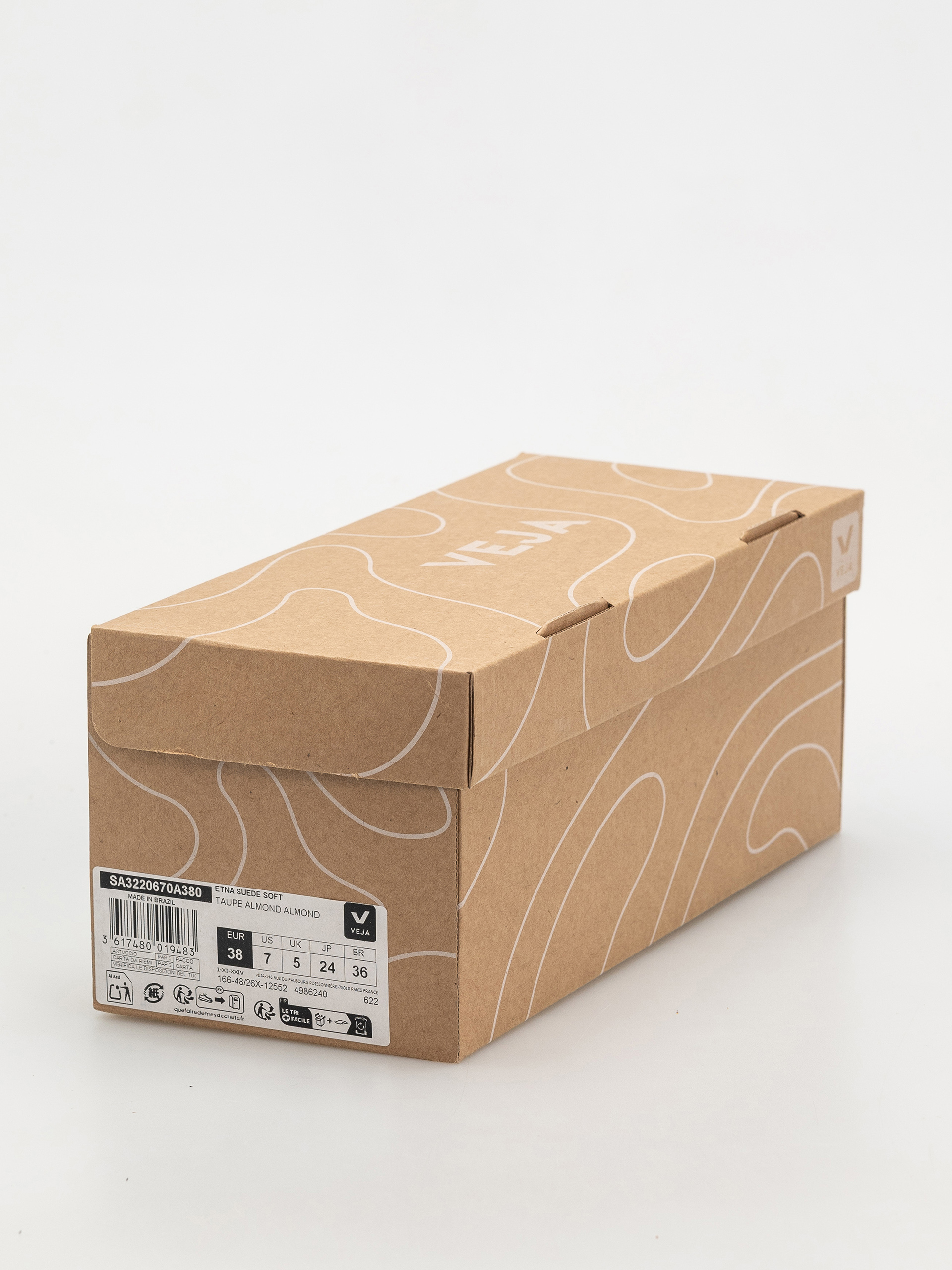 Шльопанці Veja Etna Wmn (taupe almond)