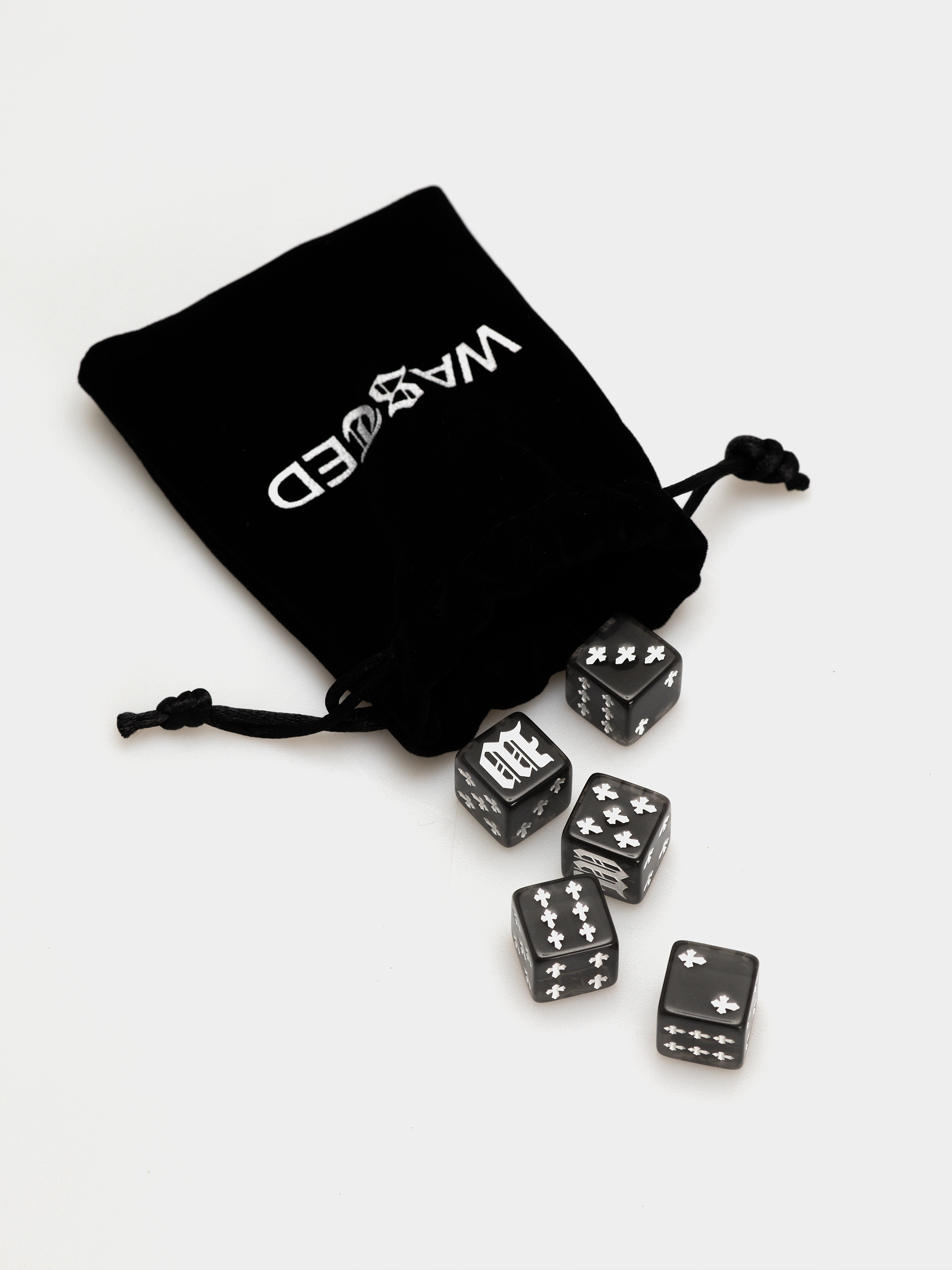 Набір кубиків Wasted Paris Cross Dices Set (black)