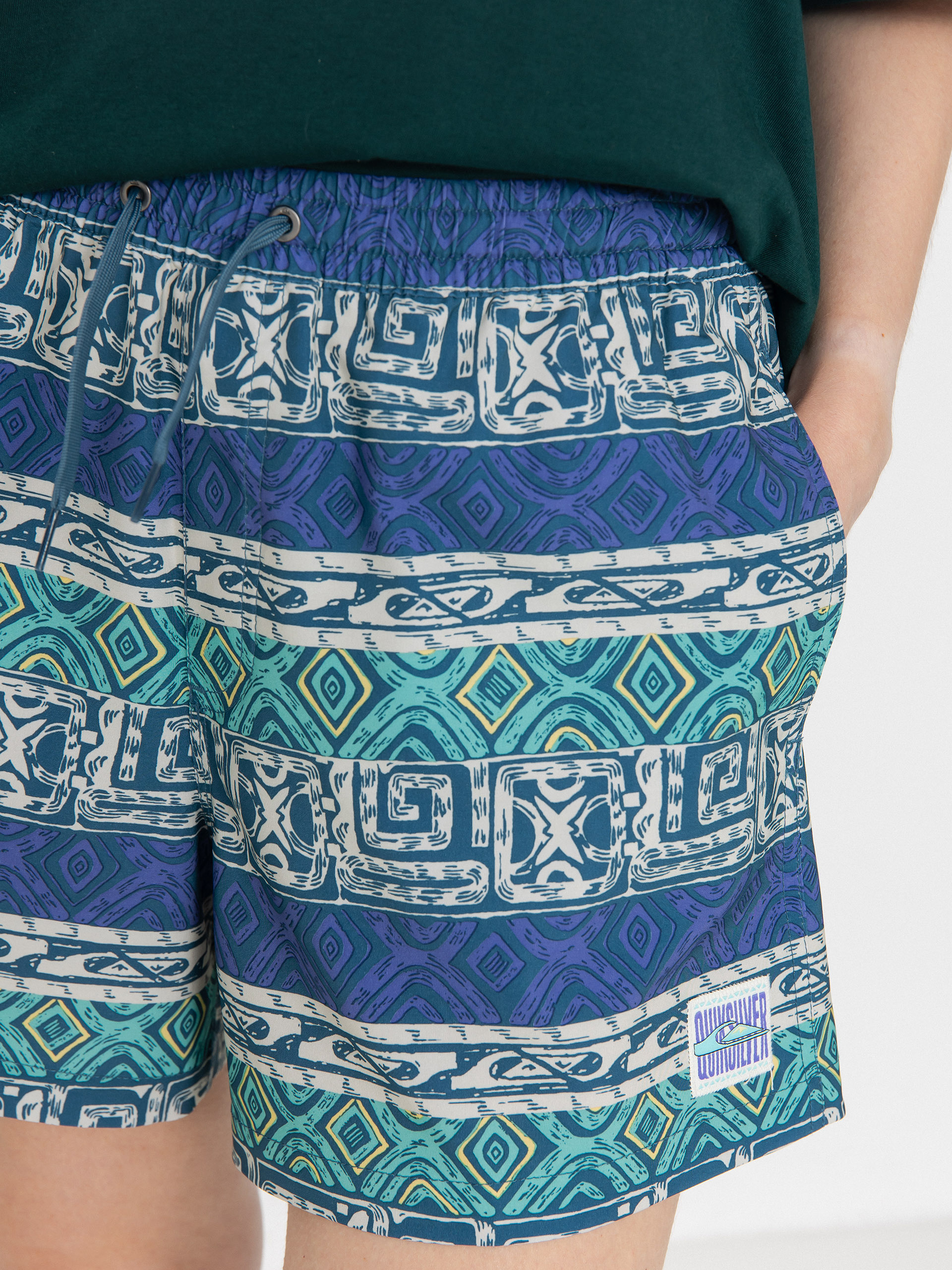 Шорти Quiksilver Surfsilk Volley Wmn (global heat dusted peri)