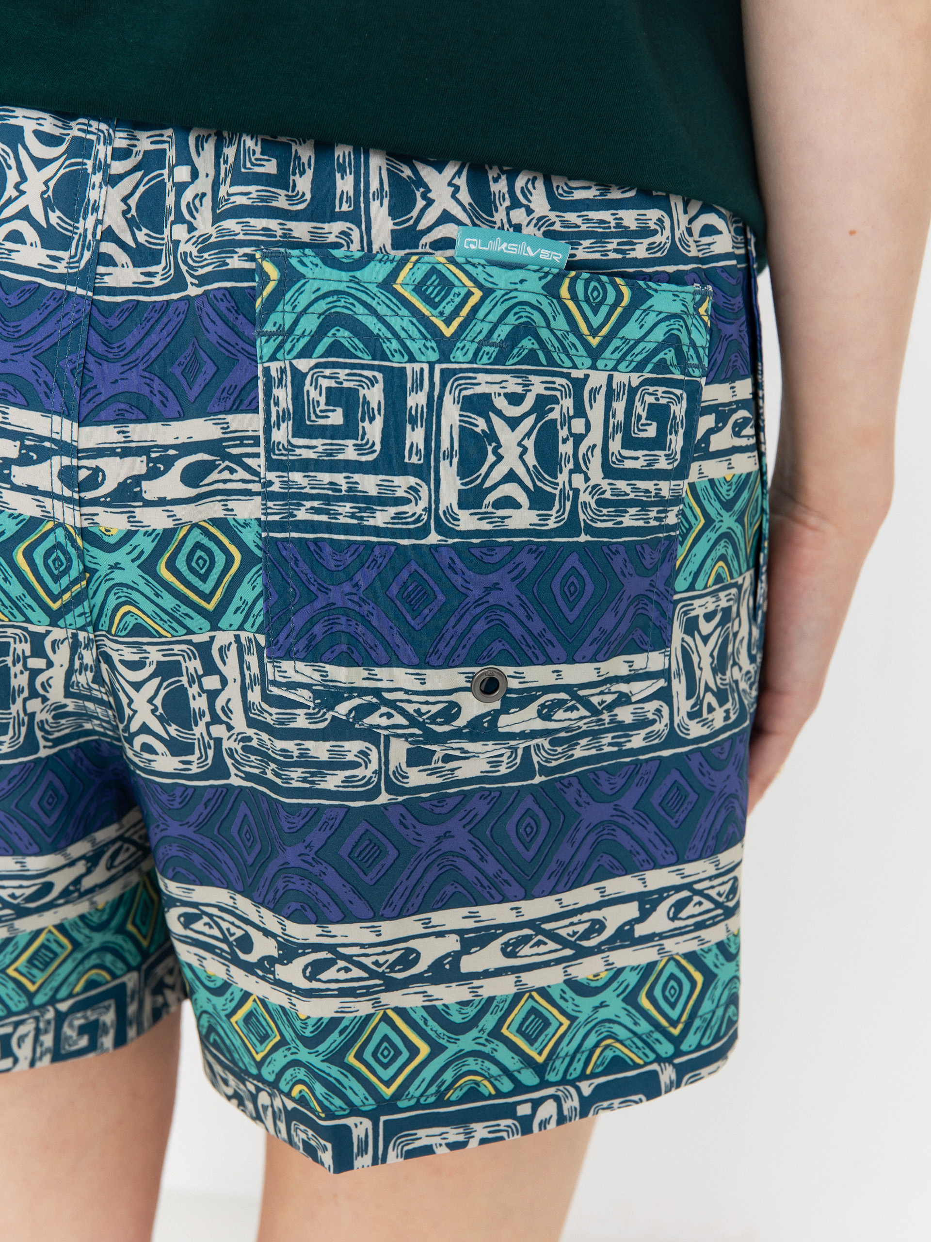 Шорти Quiksilver Surfsilk Volley Wmn (global heat dusted peri)