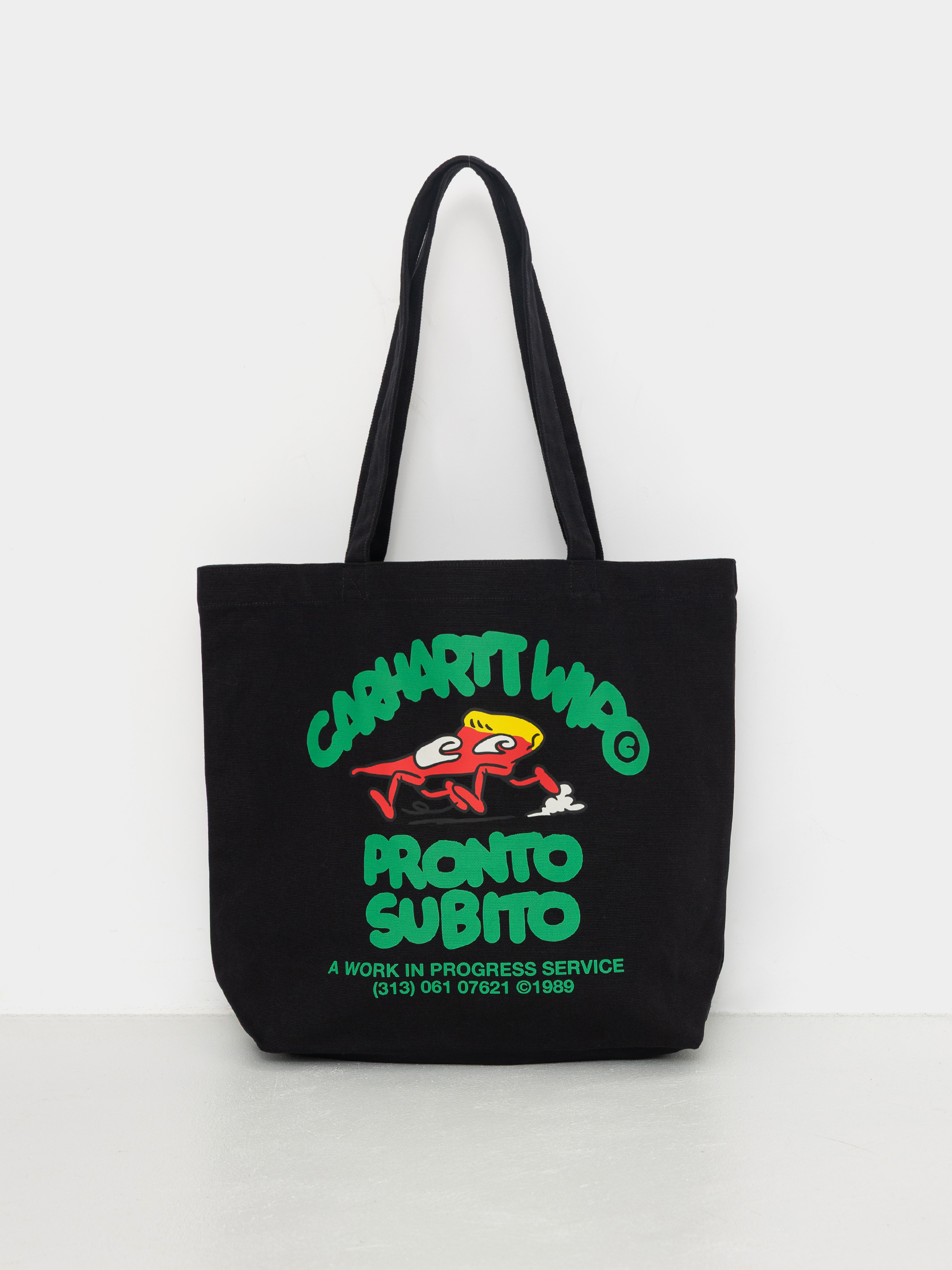 Сумка Carhartt WIP Canvas Graphic Tote (pronto print/black)