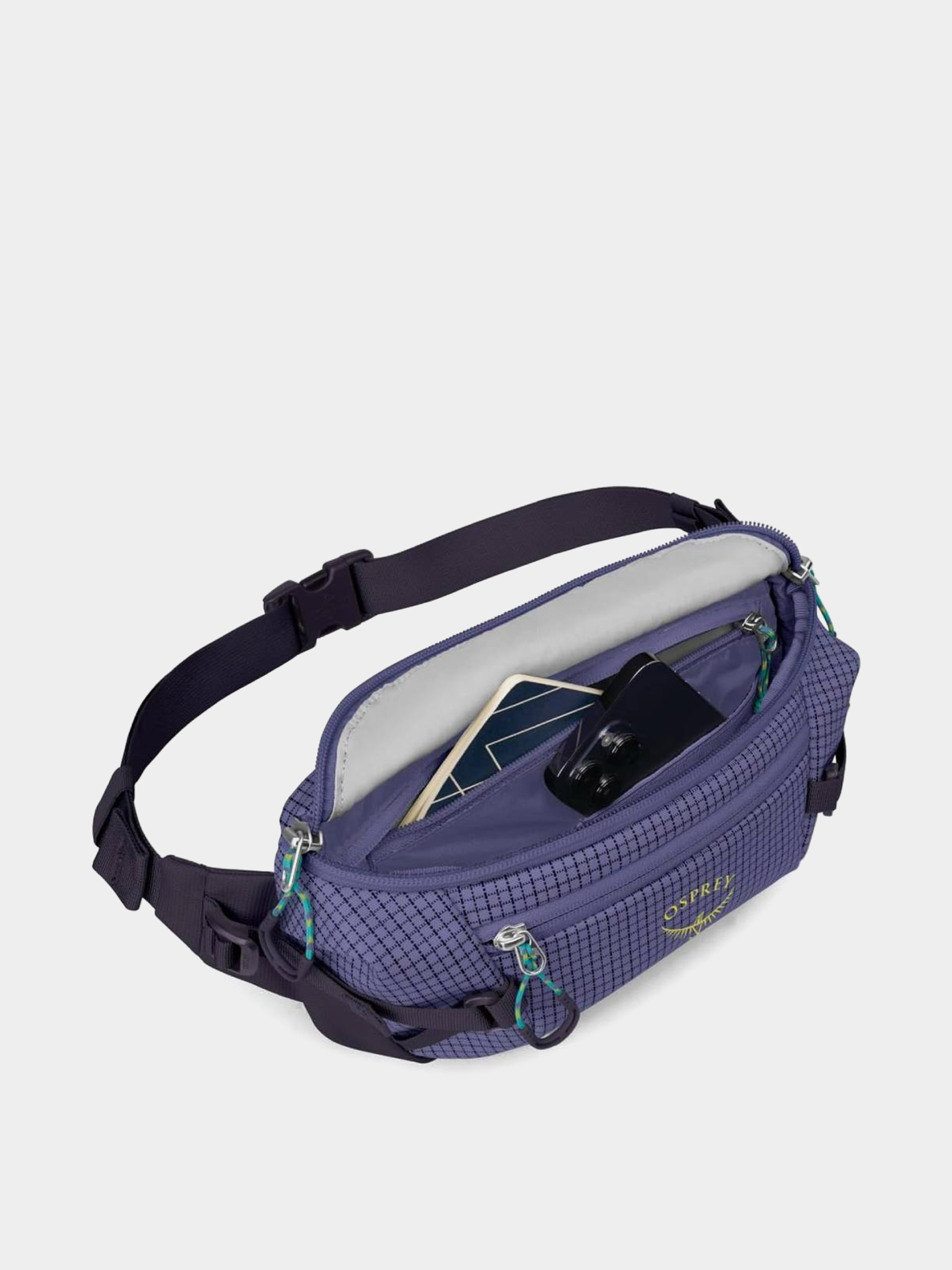 u0421u0443u043cu043au0430 u043du0430 u043fu043eu044fu0441 Osprey Transporter Waist (euphoria purple/purple ink)