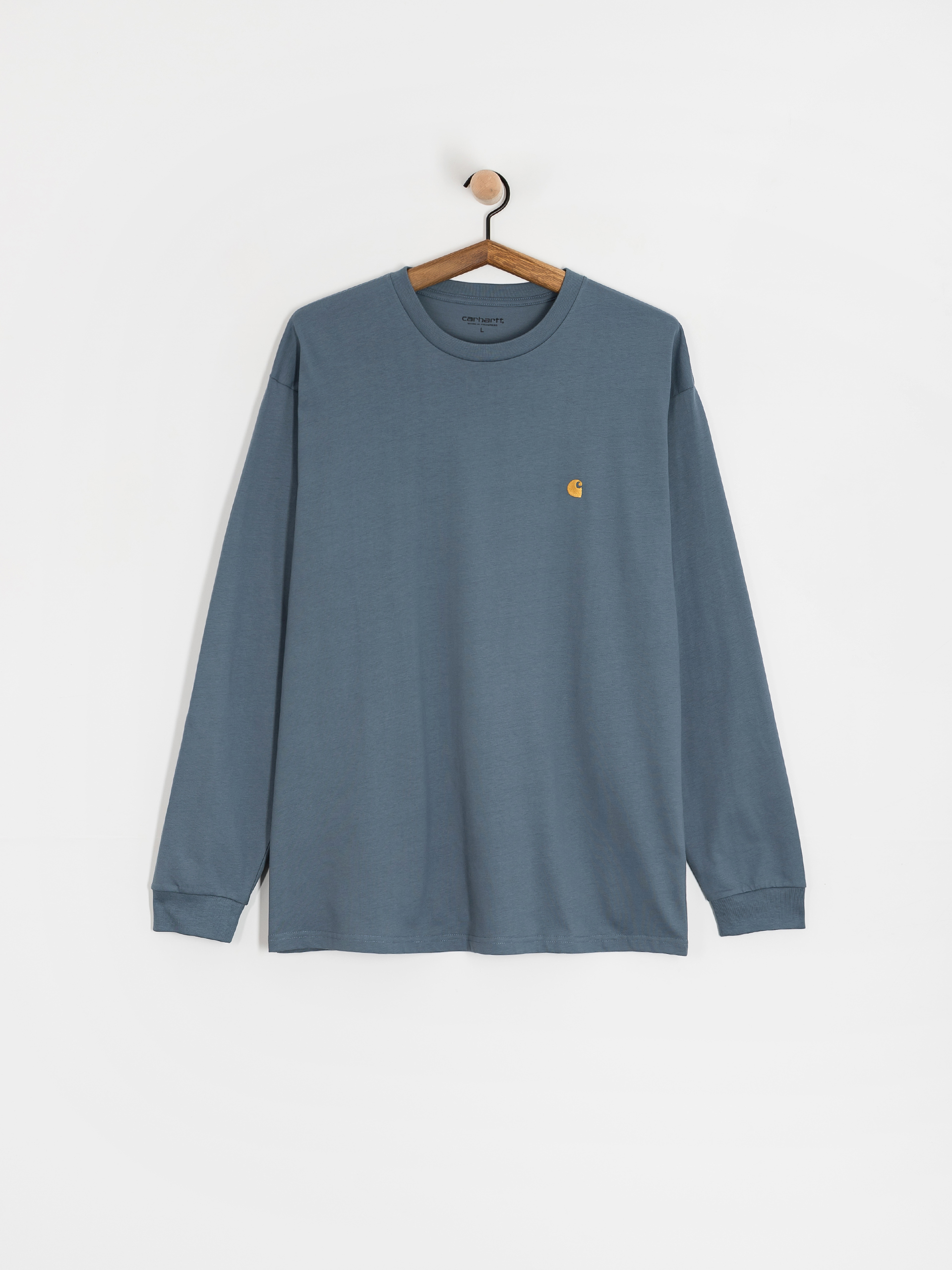 Лонгслів Carhartt WIP Chase (angelite/gold)