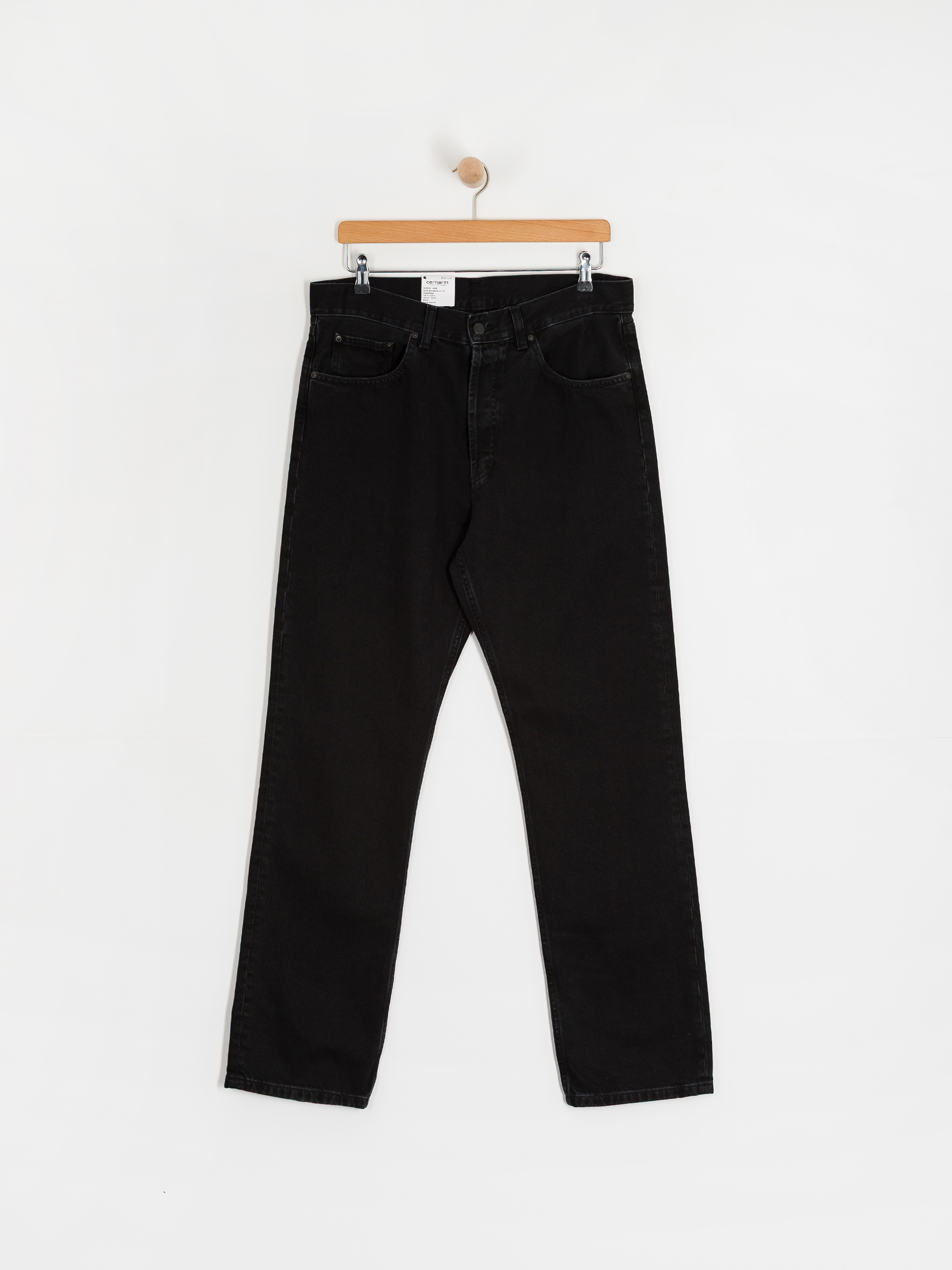 Штани Carhartt WIP Nolan (black/stone washed)