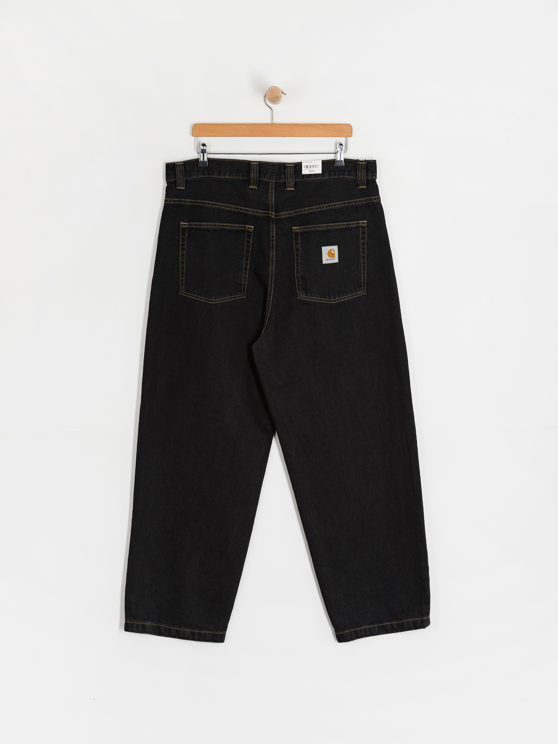 Штани Carhartt WIP Brandon (black/stone washed)