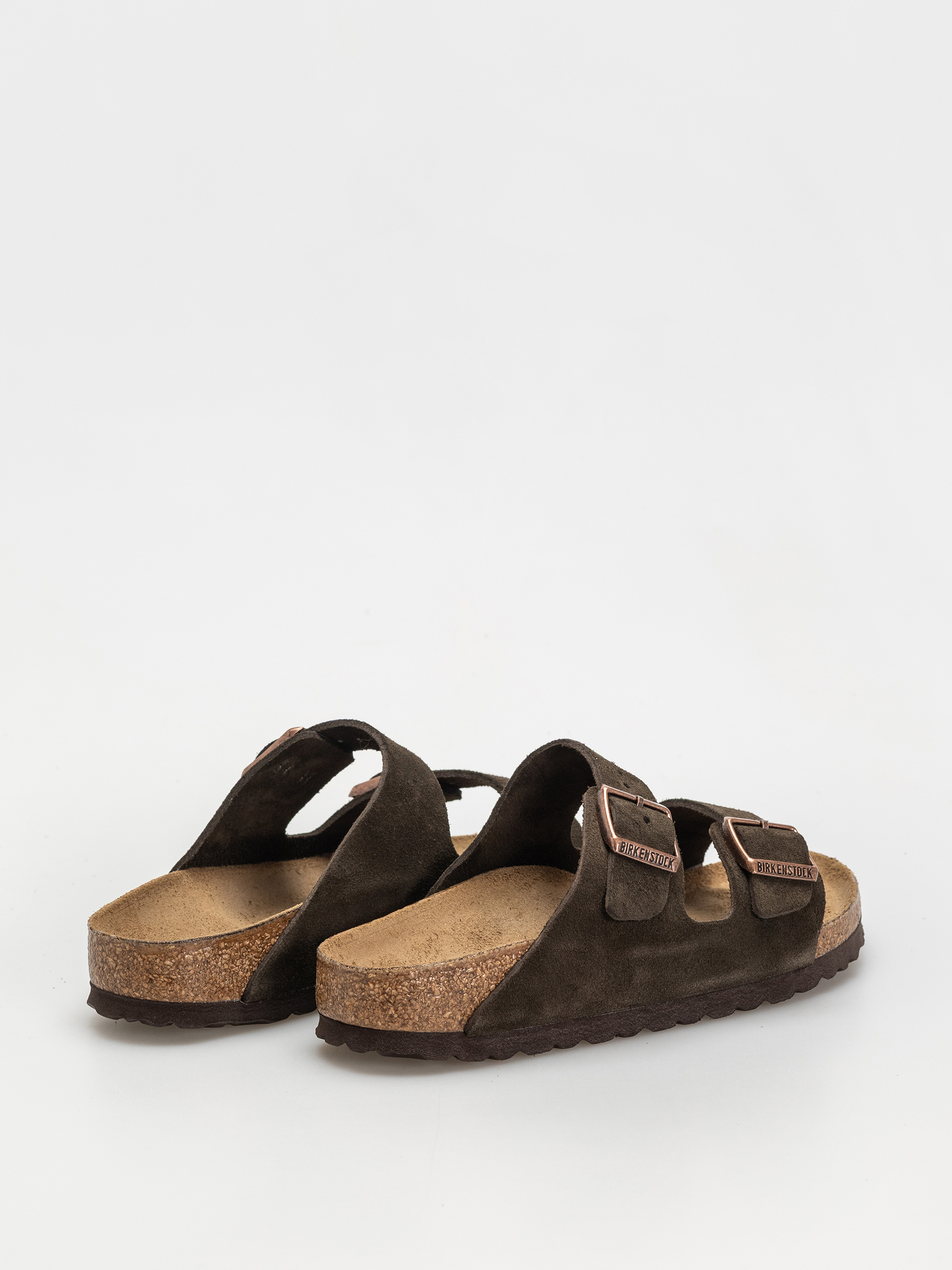 Шльопанці Birkenstock Arizona Suede Leather Narrow Wmn (mocca)