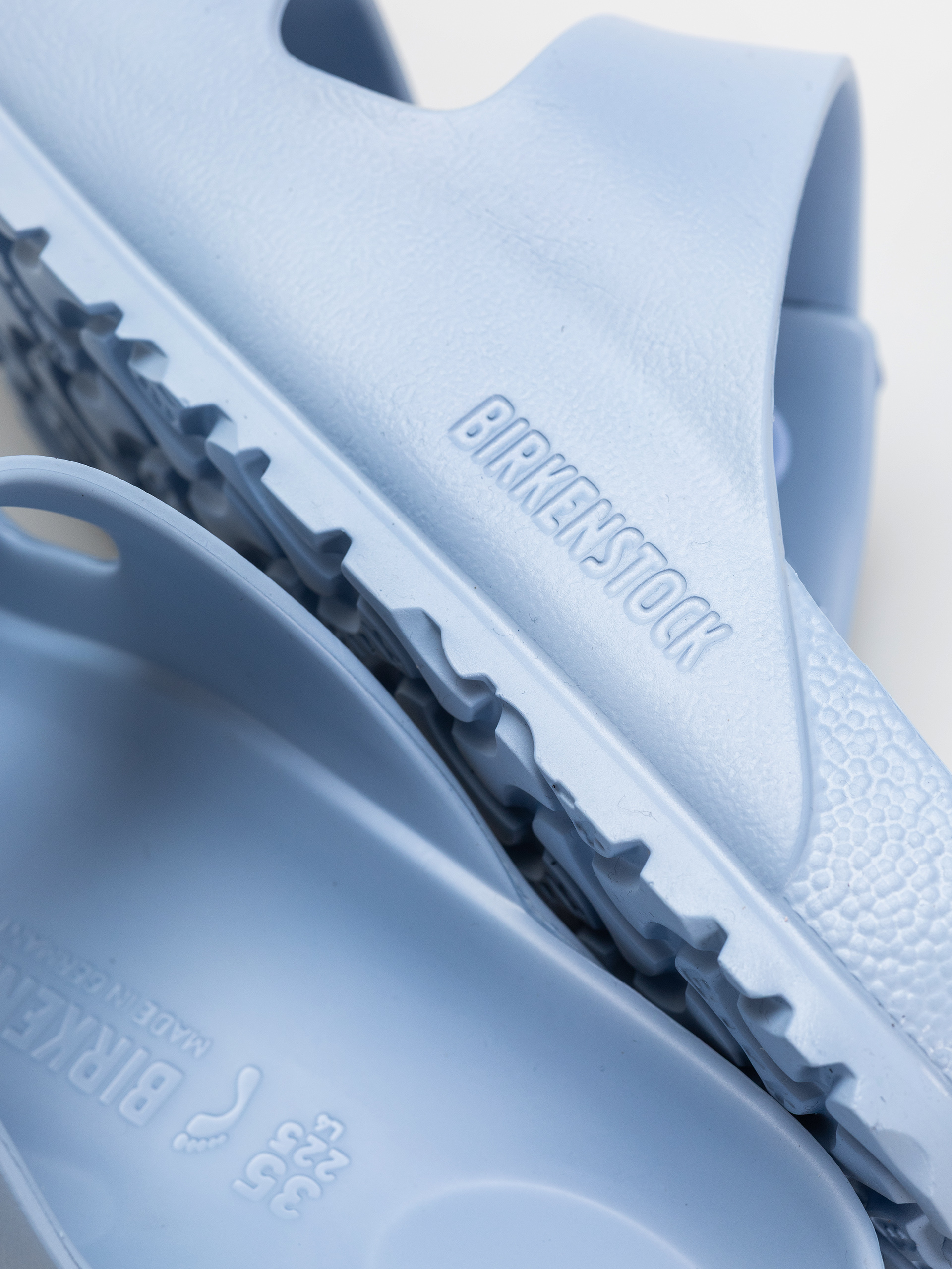 Шльопанці Birkenstock Arizona Stealth Buckle EVA Narrow Wmn (dusty blue)