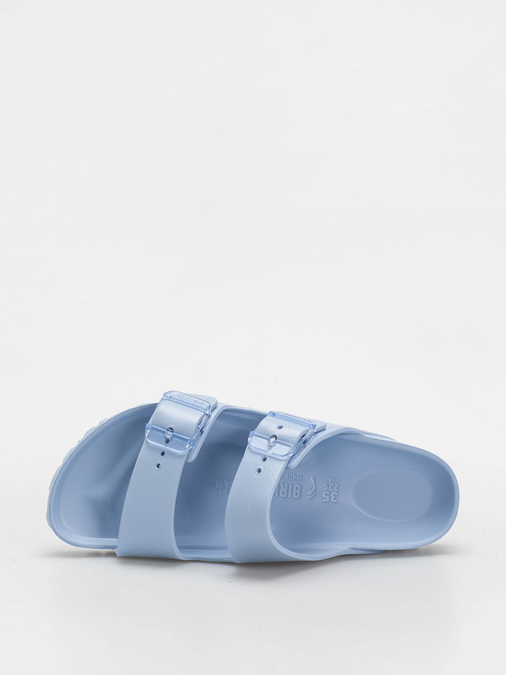Шльопанці Birkenstock Arizona Stealth Buckle EVA Narrow Wmn (dusty blue)