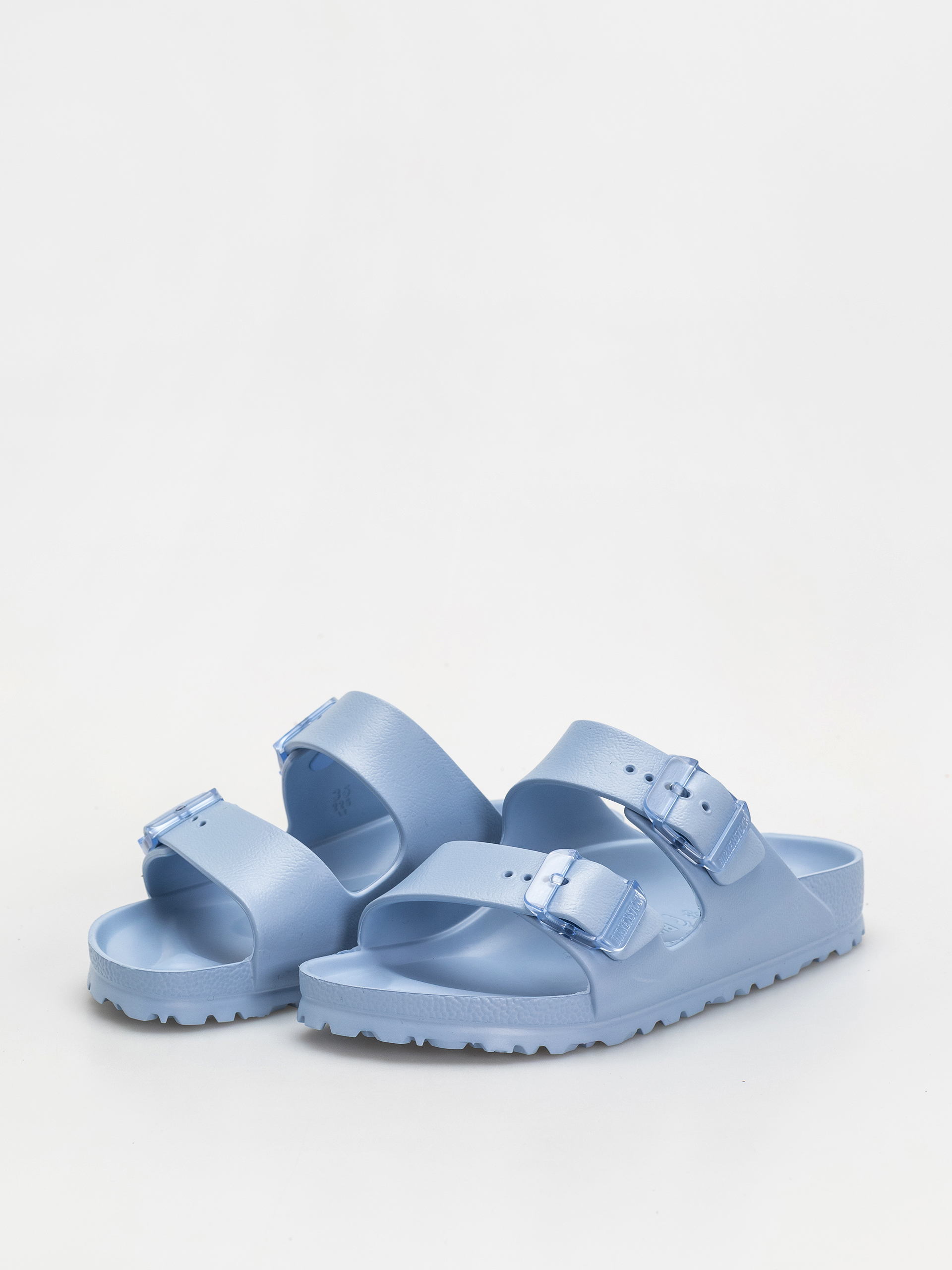 Шльопанці Birkenstock Arizona Stealth Buckle EVA Narrow Wmn (dusty blue)