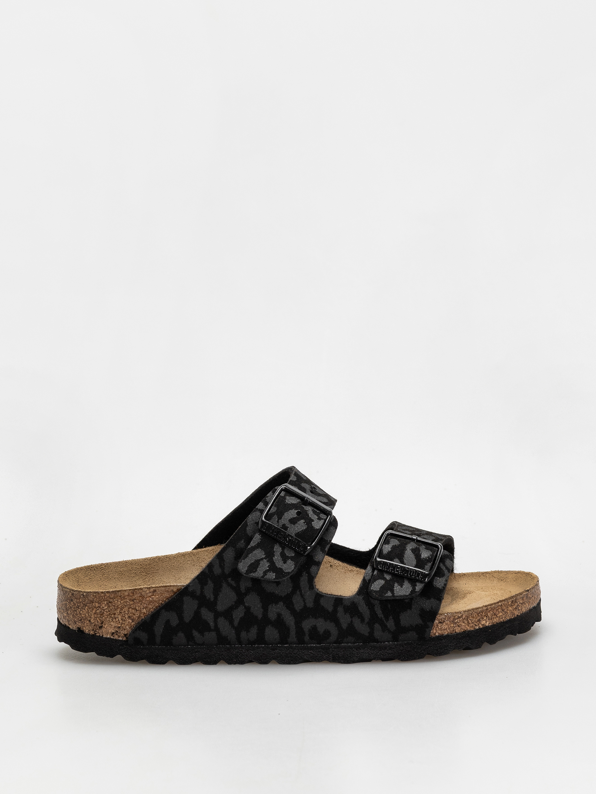 Шльопанці Birkenstock Arizona Synthetics Narrow Wmn (leo black)