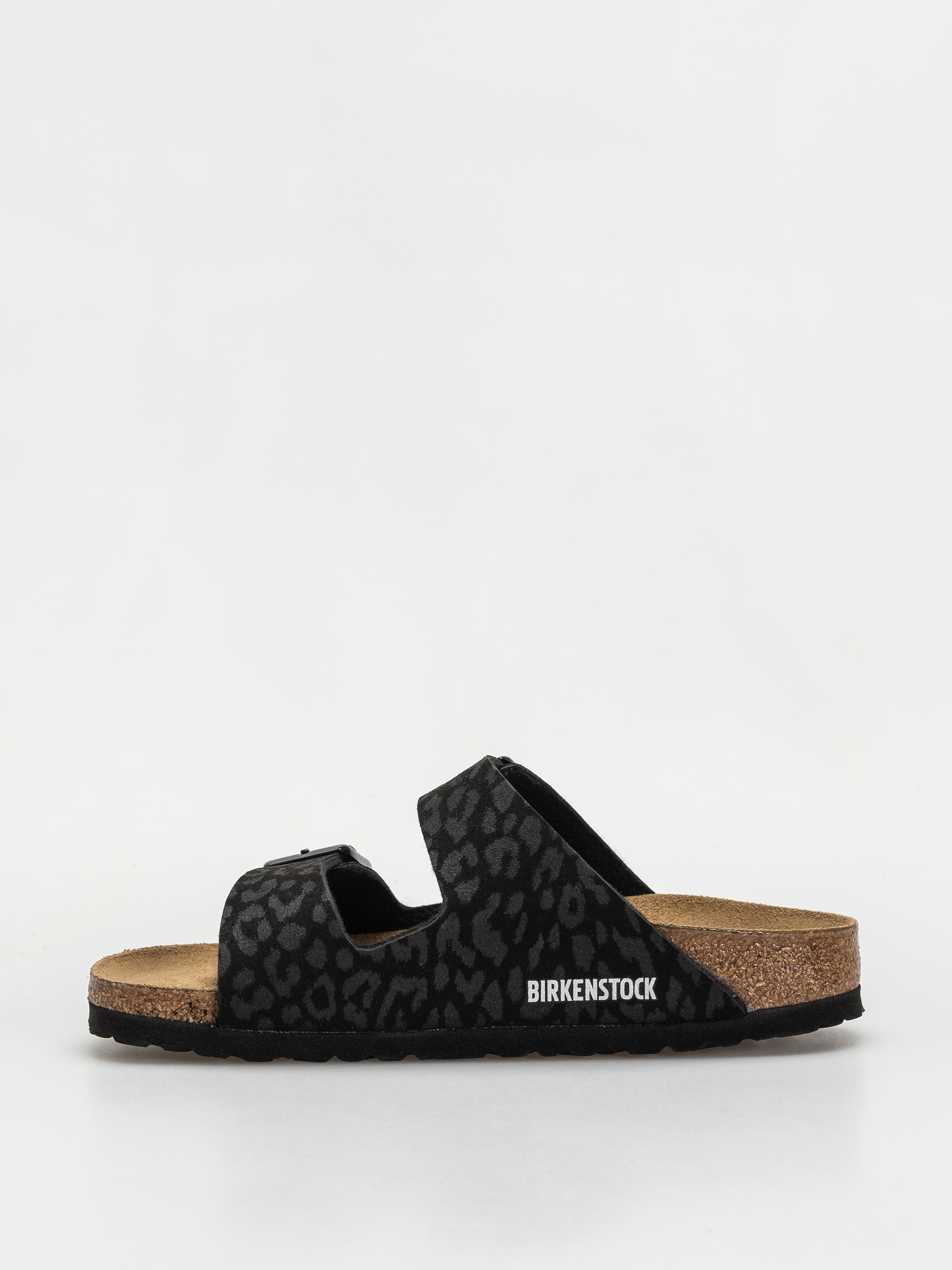 Шльопанці Birkenstock Arizona Synthetics Narrow Wmn (leo black)
