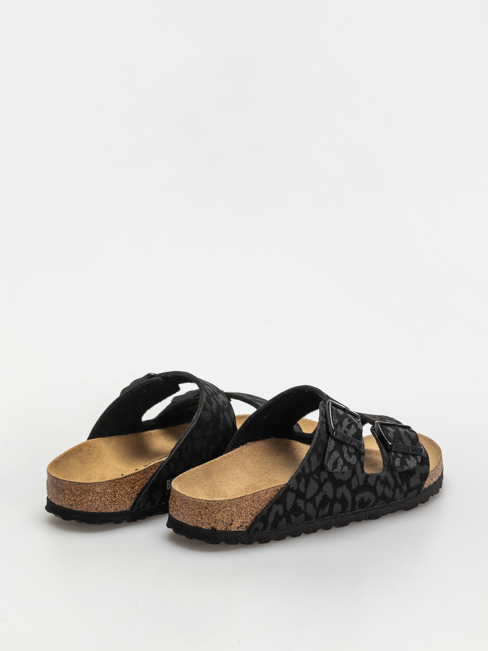 Шльопанці Birkenstock Arizona Synthetics Narrow Wmn (leo black)
