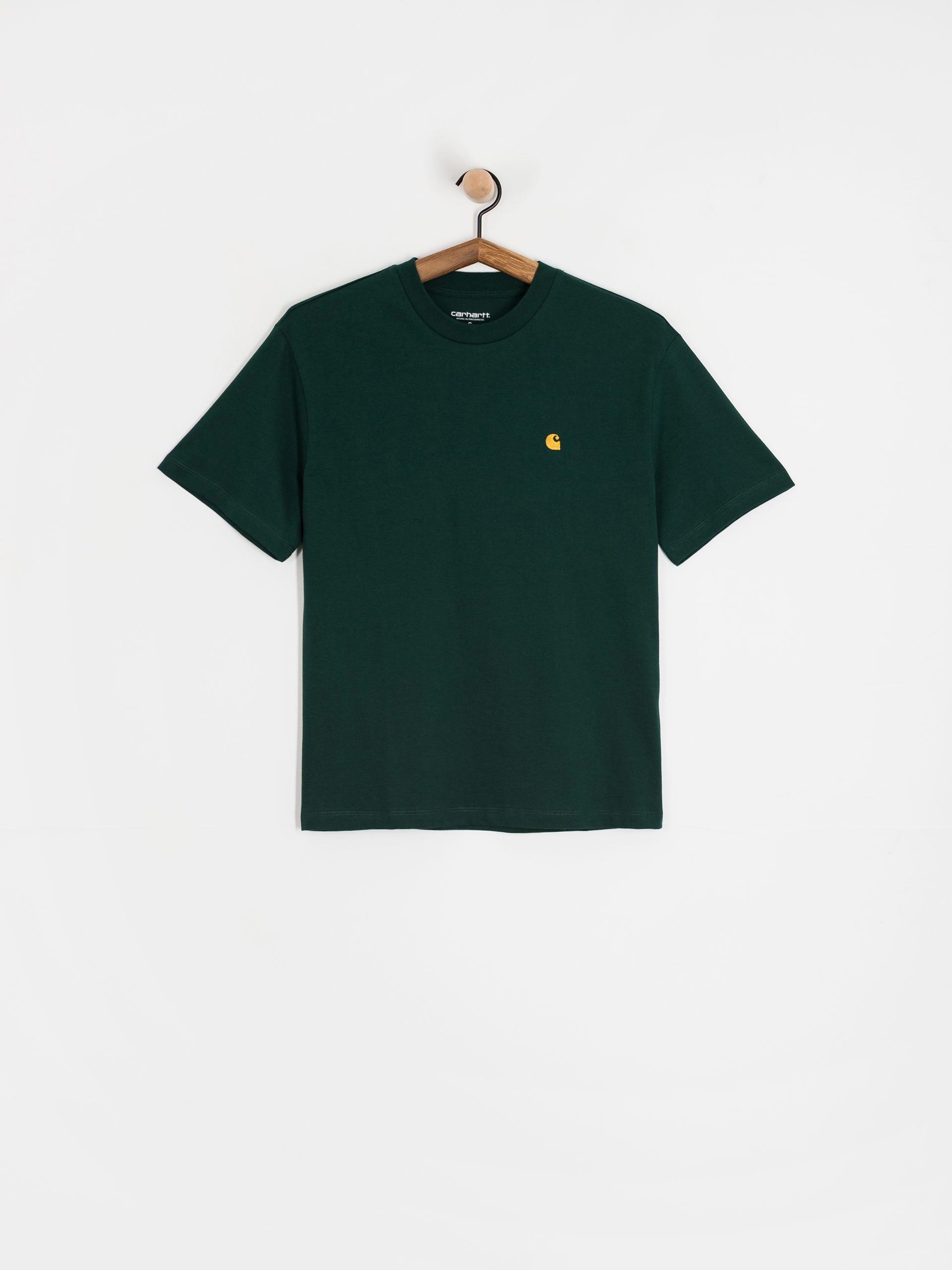 Футболка Carhartt WIP Chase Wmn (dark fir/gold)