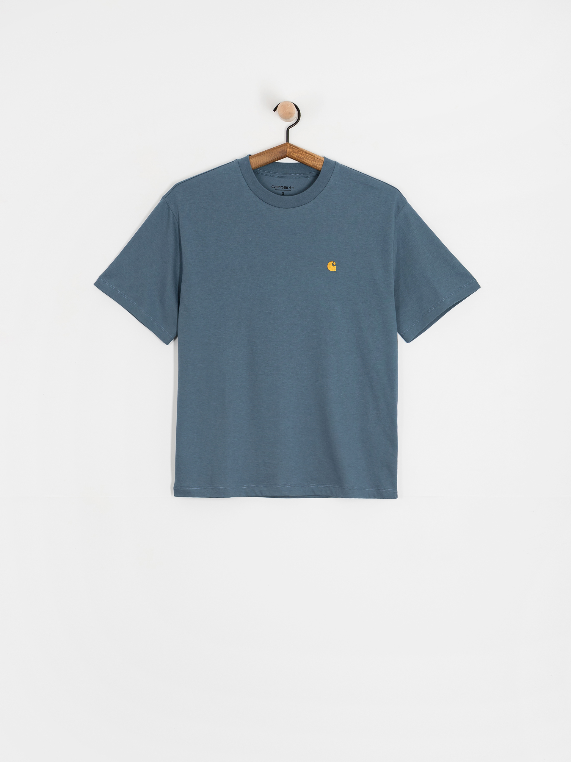 Футболка Carhartt WIP Chase Wmn (angelite/gold)