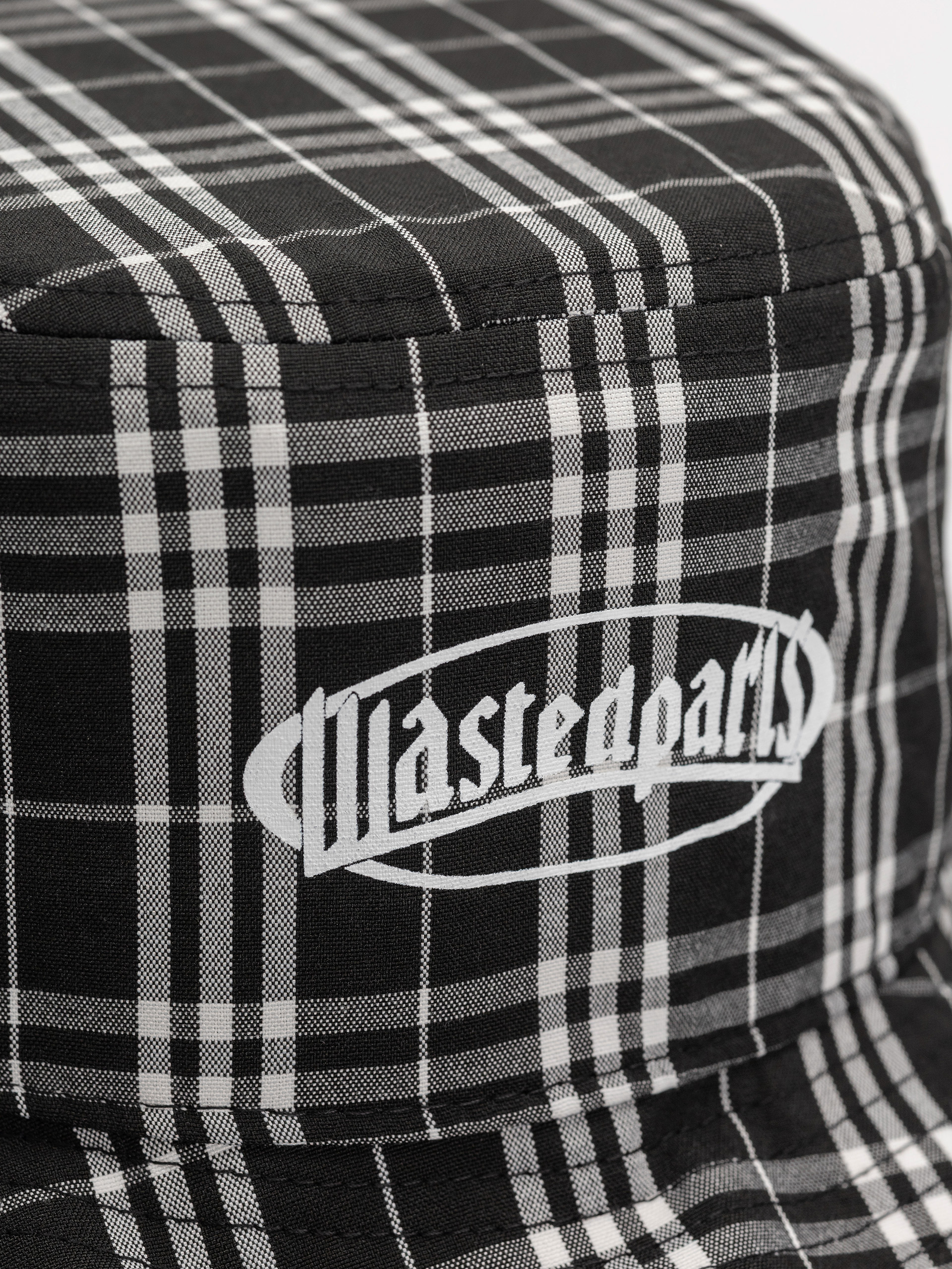 Кепка Wasted Paris Yard Tartan Safari Hat (black/white)