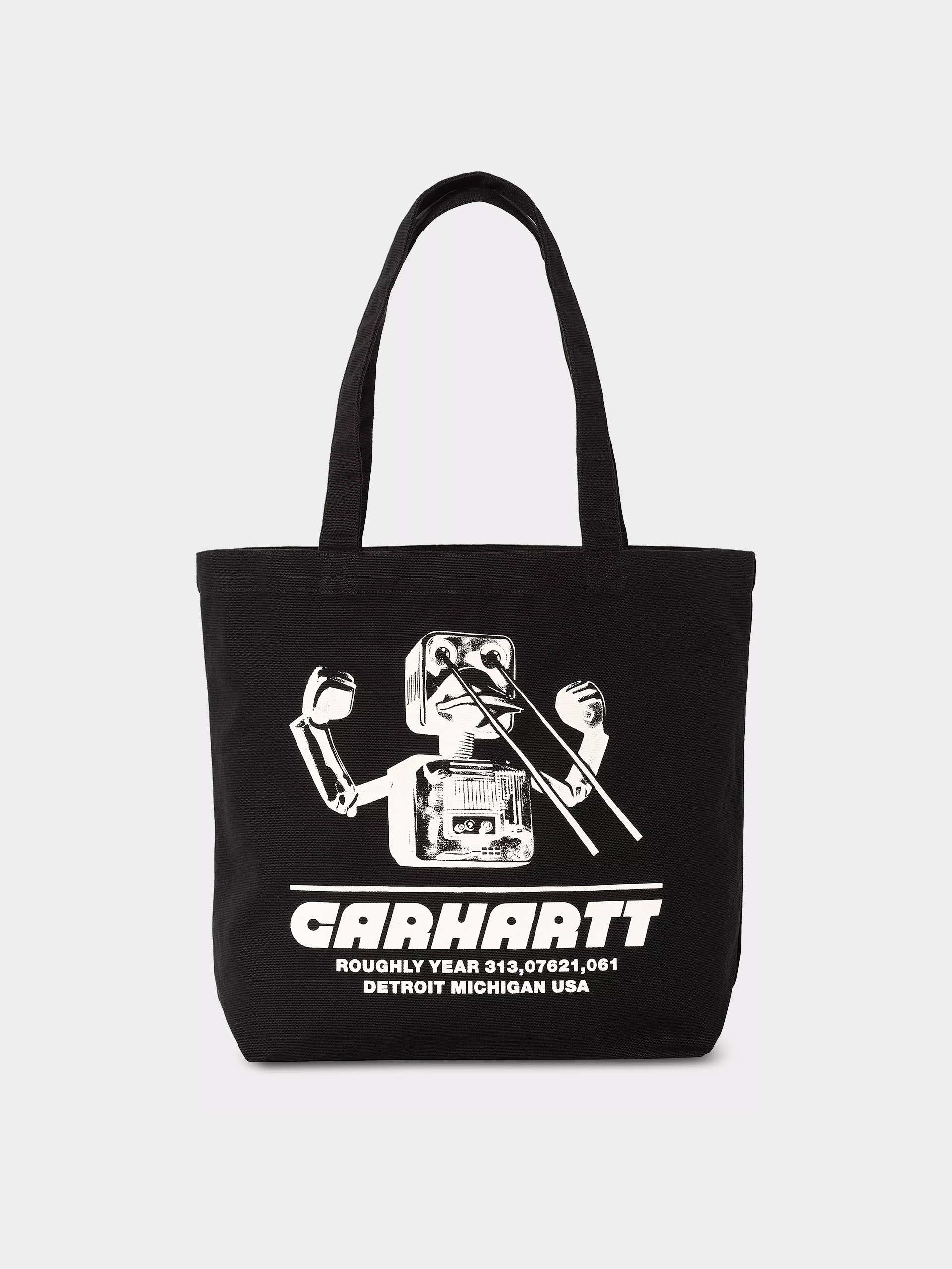 u0421u0443u043cu043au0430 Carhartt WIP Canvas Graphic Tote (wiptopia print/black)