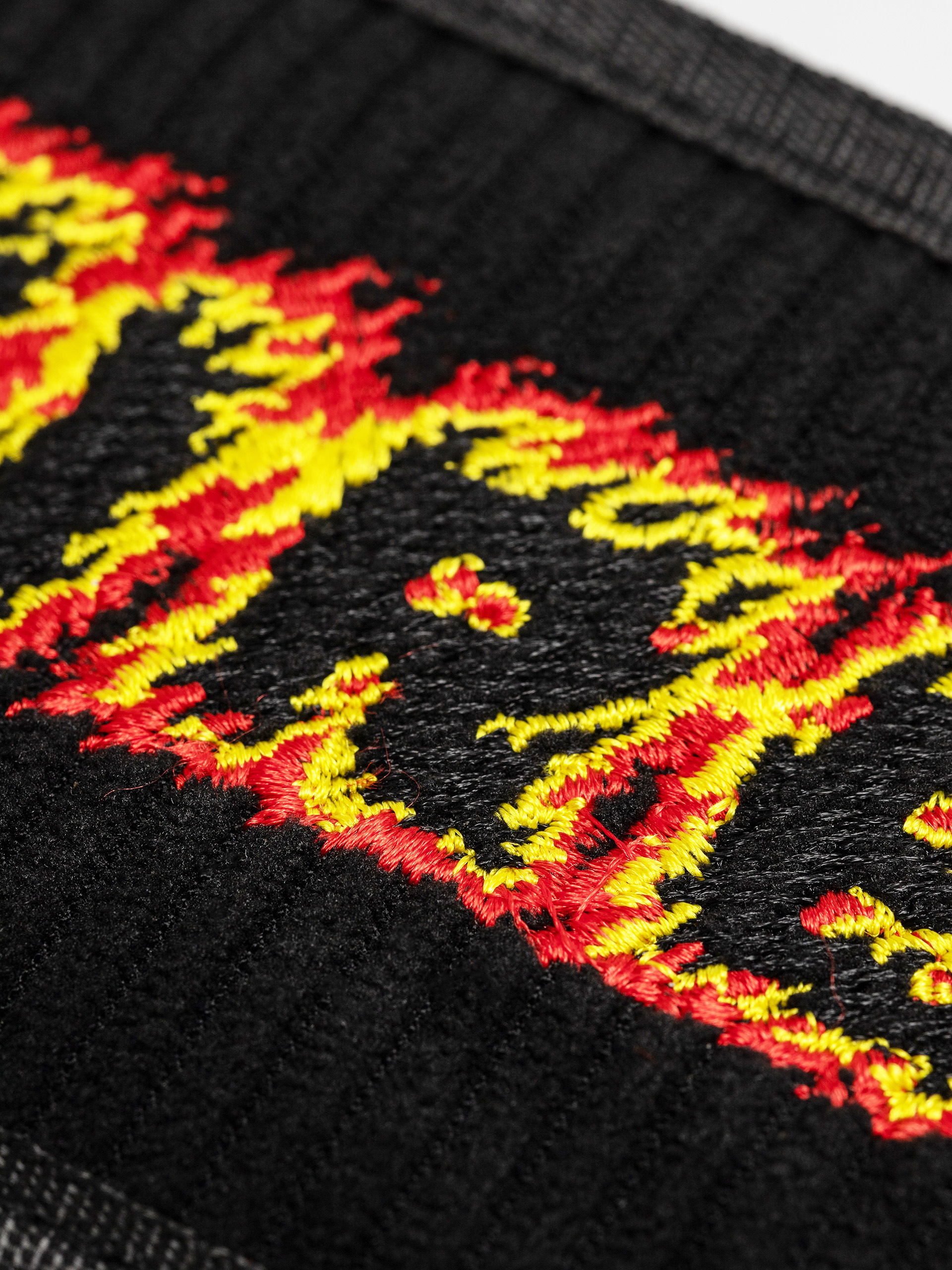 Гаманець Spitfire Flames Script (black)